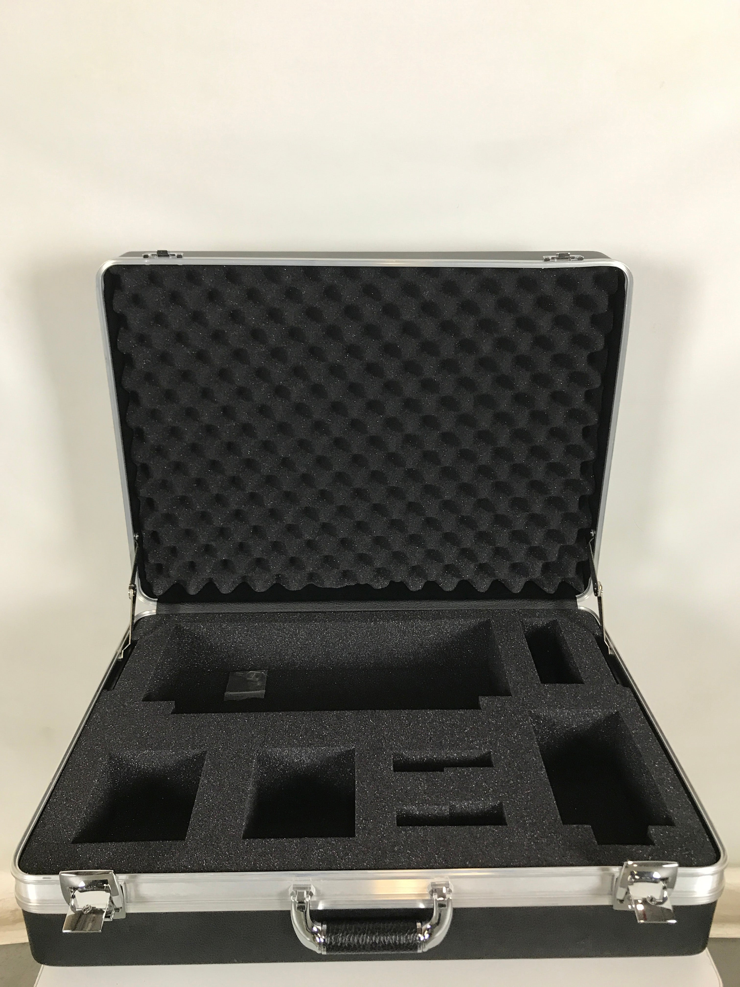 Black Plastic AV Equipment Carrying Case