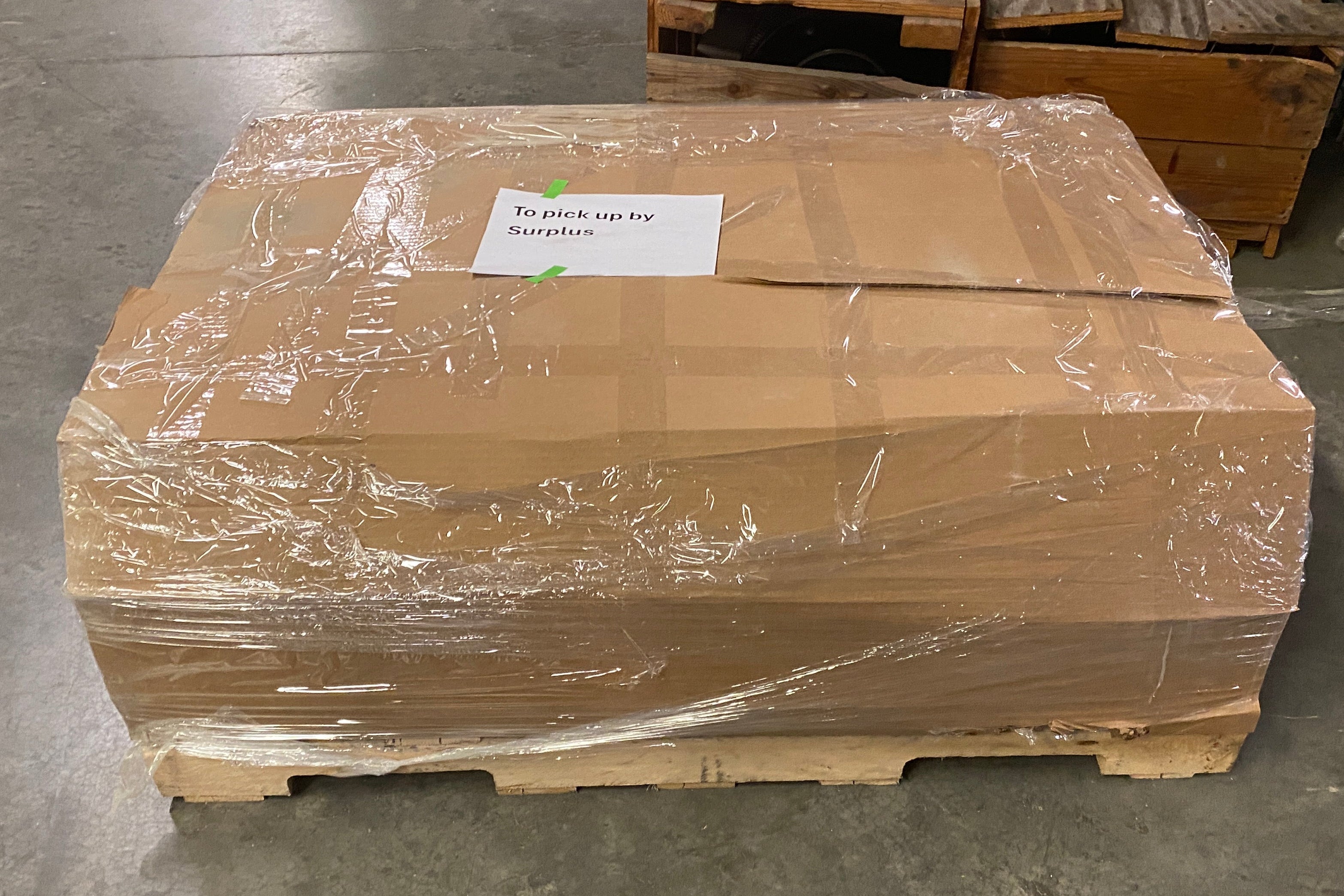 Wrapped Pallet of Concrete Bag Mix #2