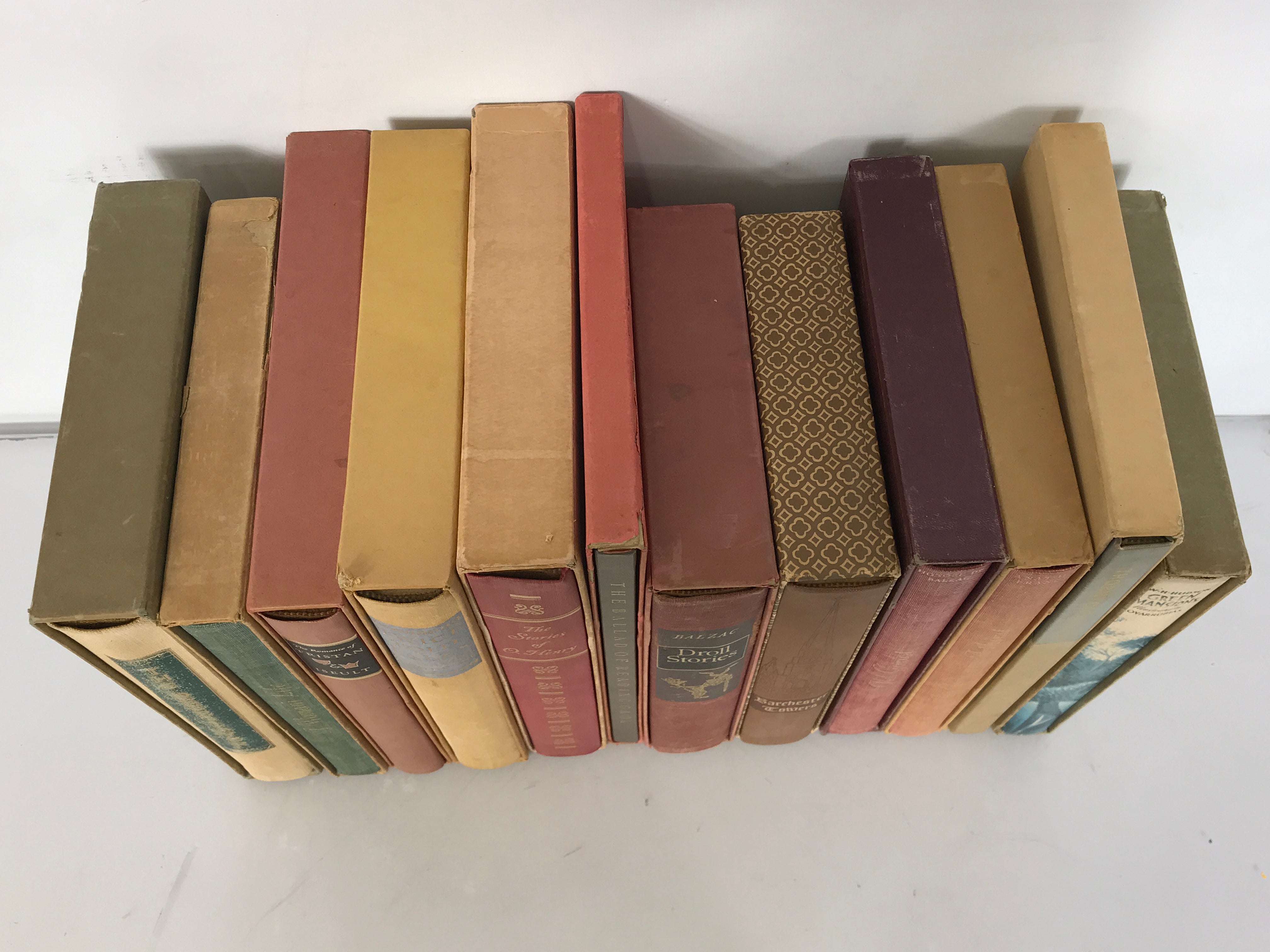 Lot of 12 Vintage Heritage Press Edition Classics With Slipcases HC