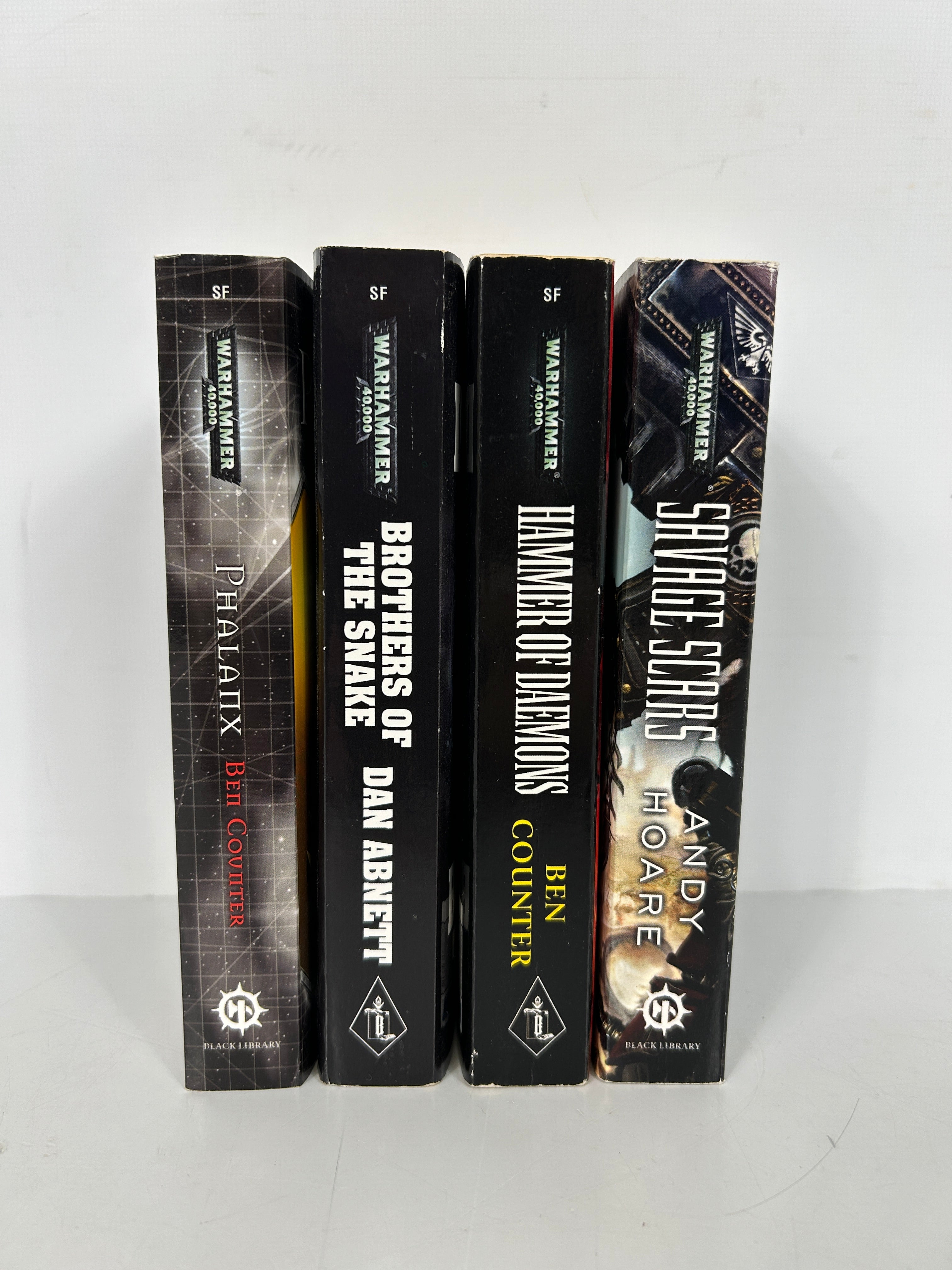 4 Vols Warhammer 40,000 paperbacks SC