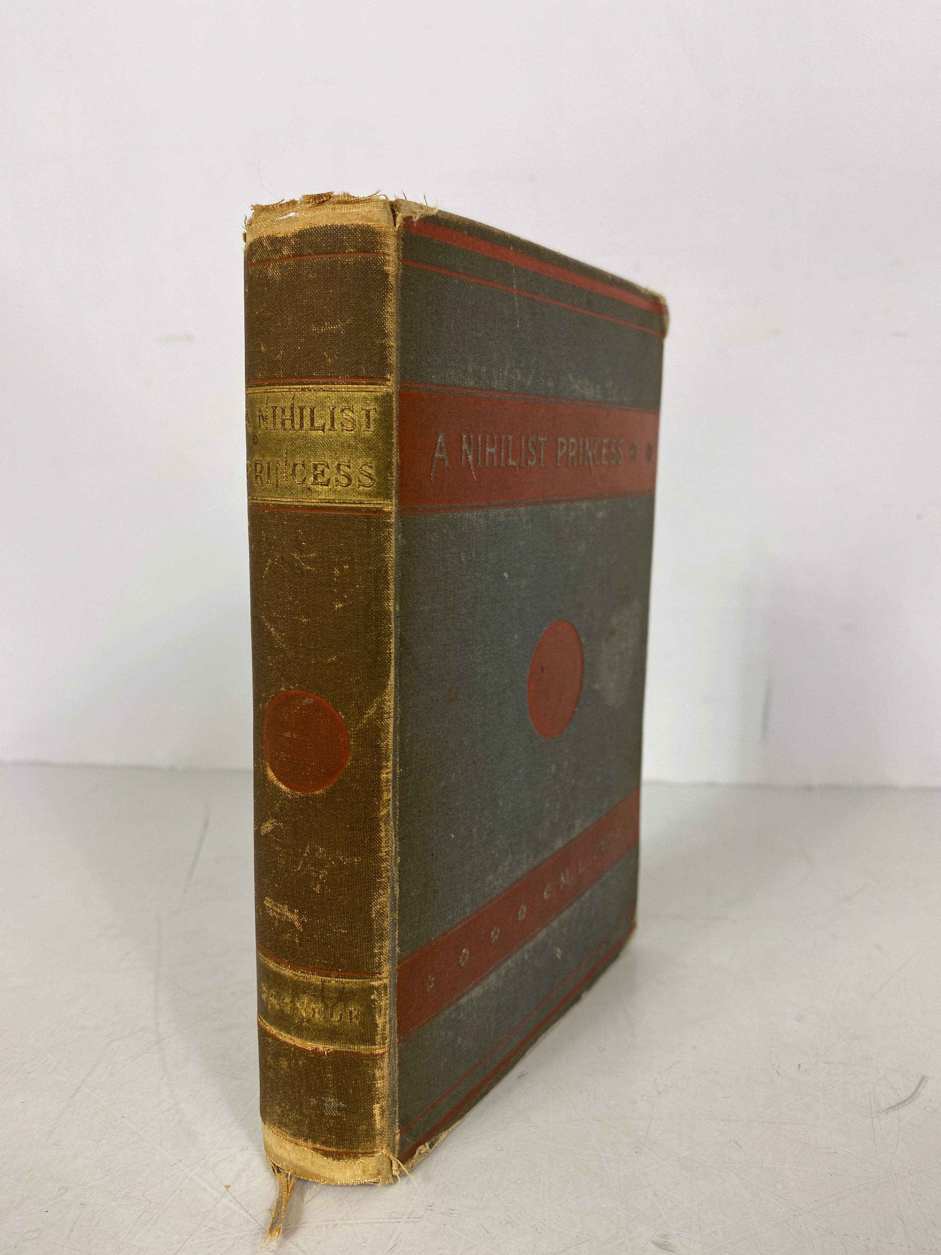 A Nihilist Princess by M.L. Gagneur 1881 Antique HC