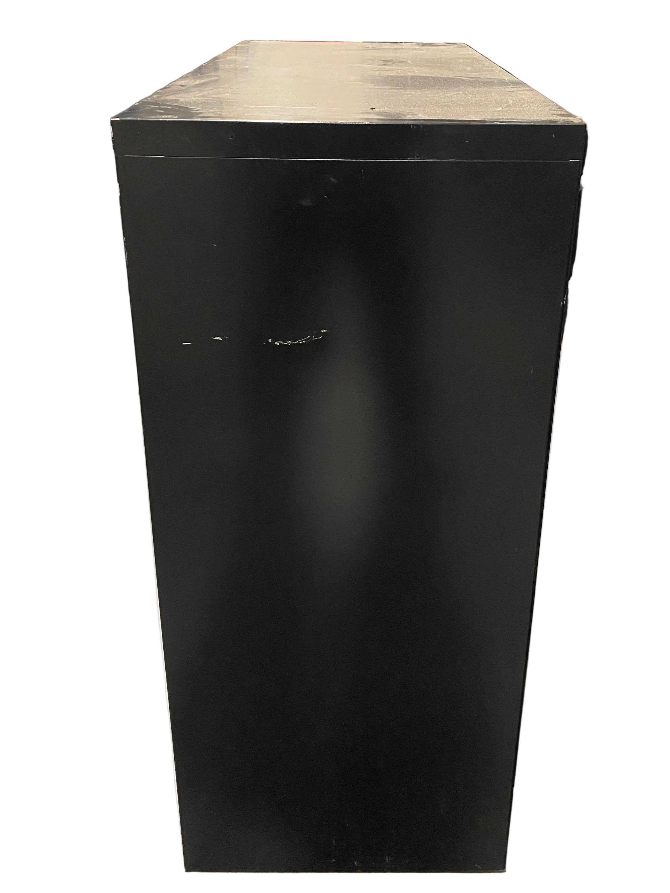 Black Metal Office 3 Drawer Filing Cabinet