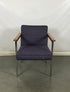 Purple Upholstered Armchair