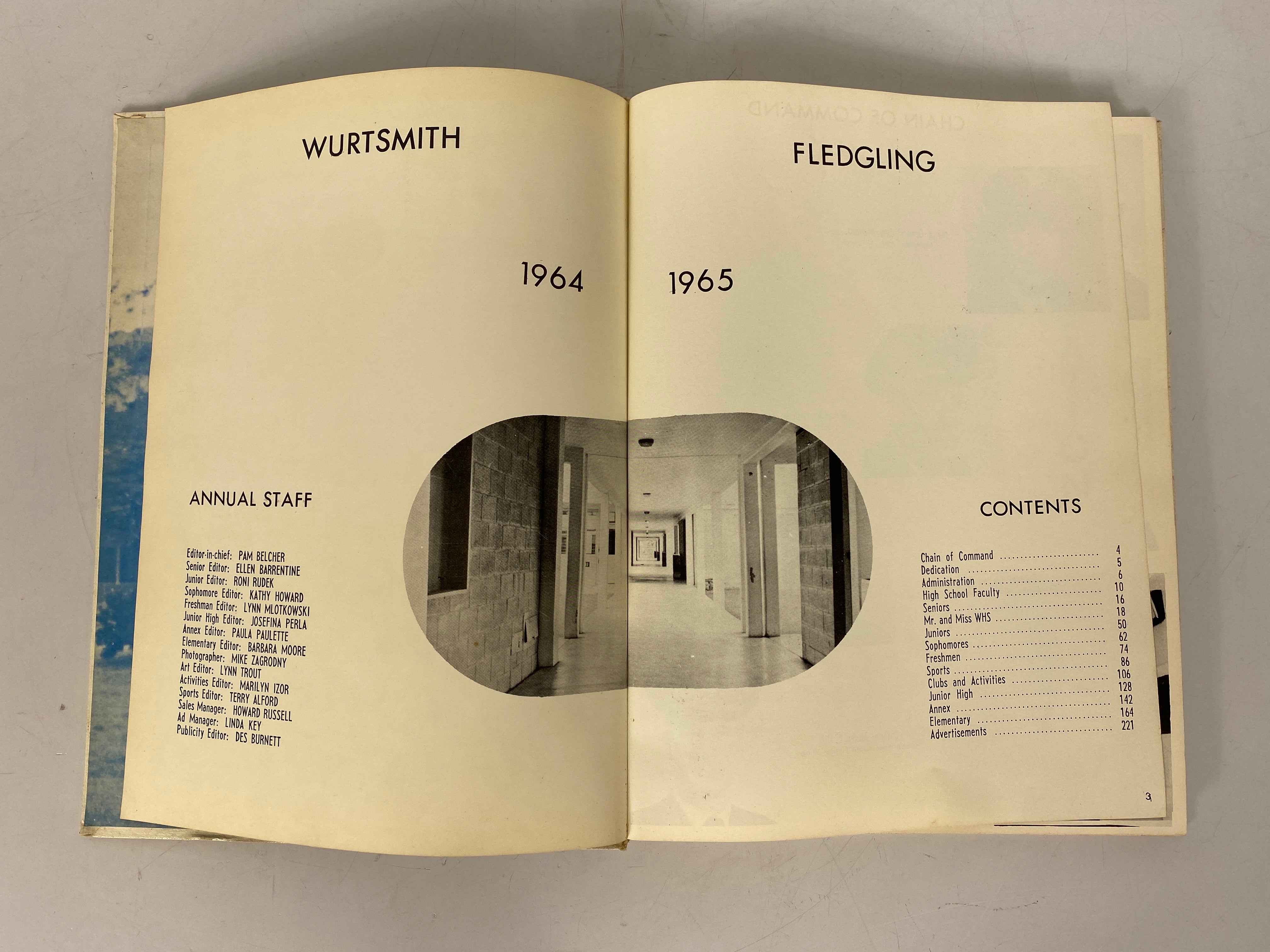 1965 Wurtsmith High School Yearbook Manila Philippines HC