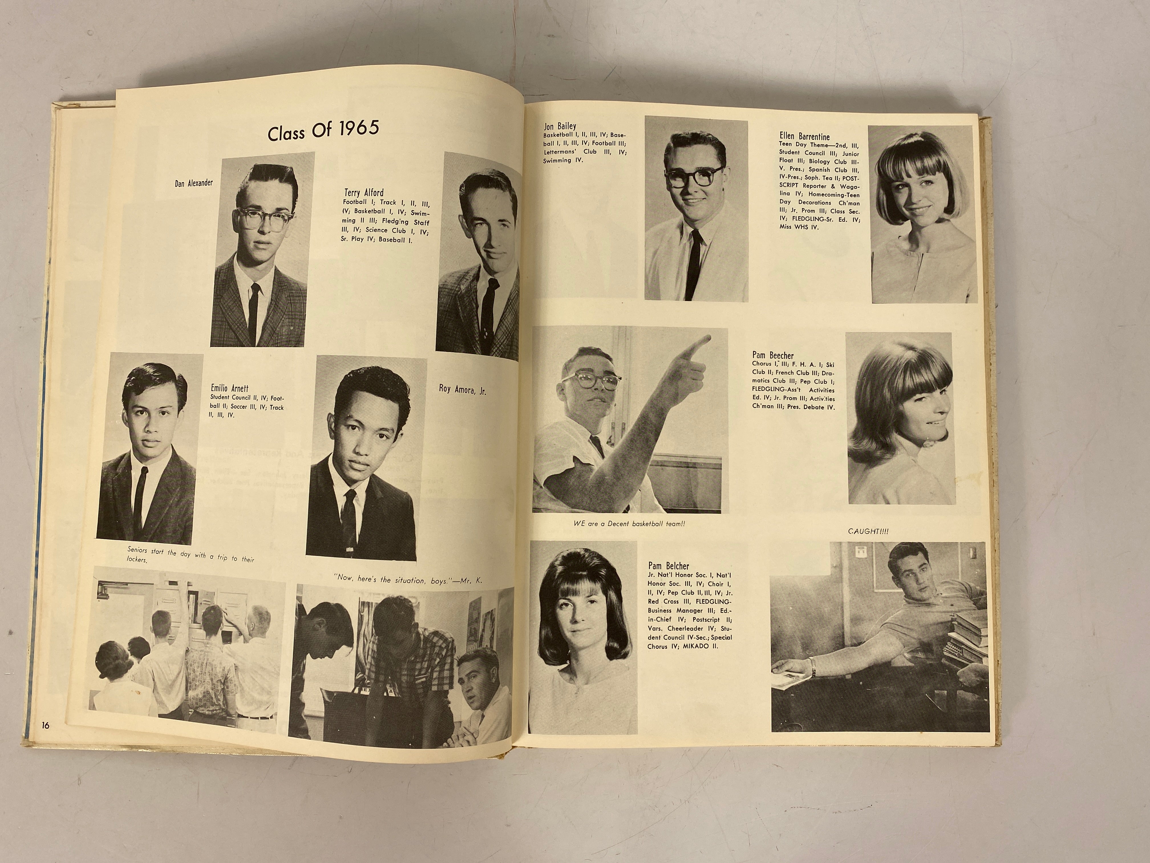 1965 Wurtsmith High School Yearbook Manila Philippines HC