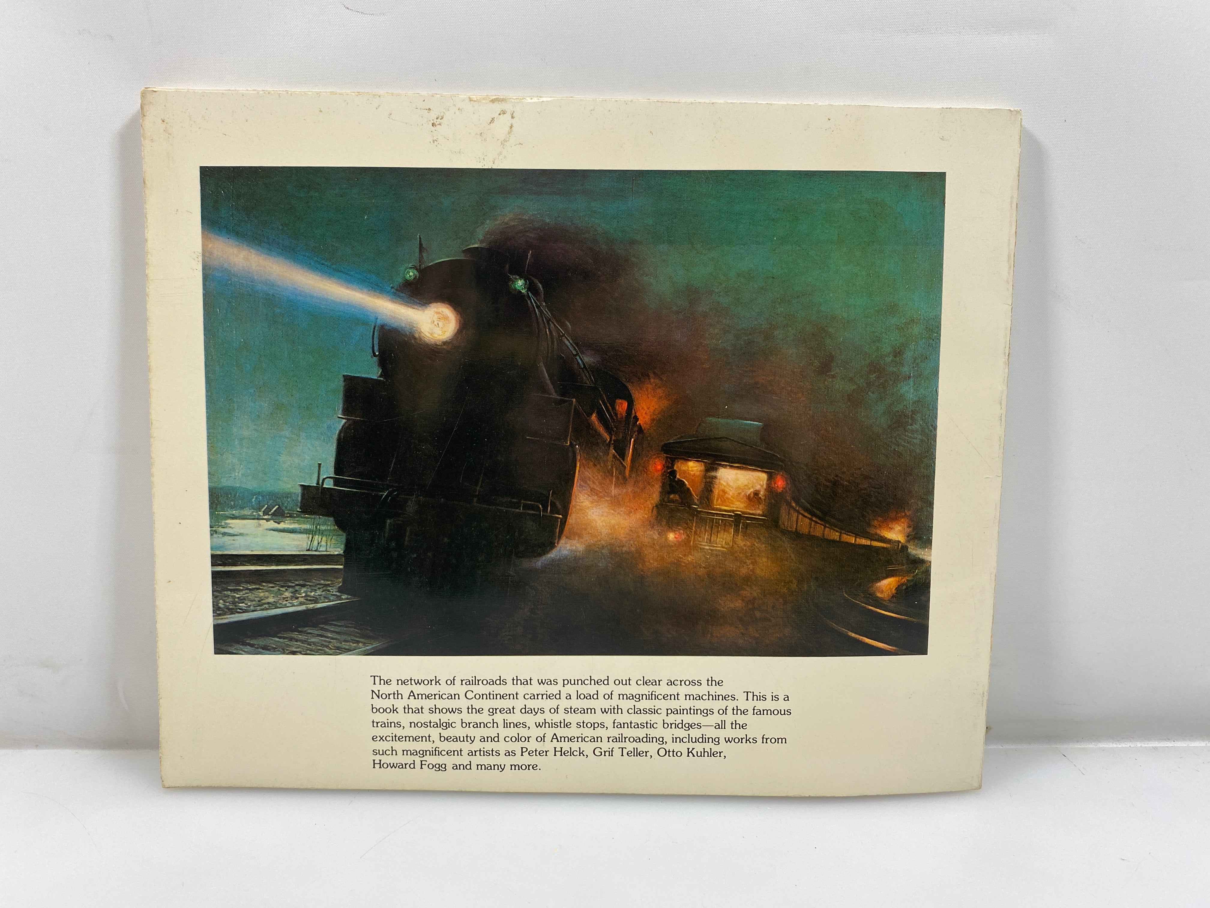 Great Railroad Paintings edited by Goldsborough 1976 SC