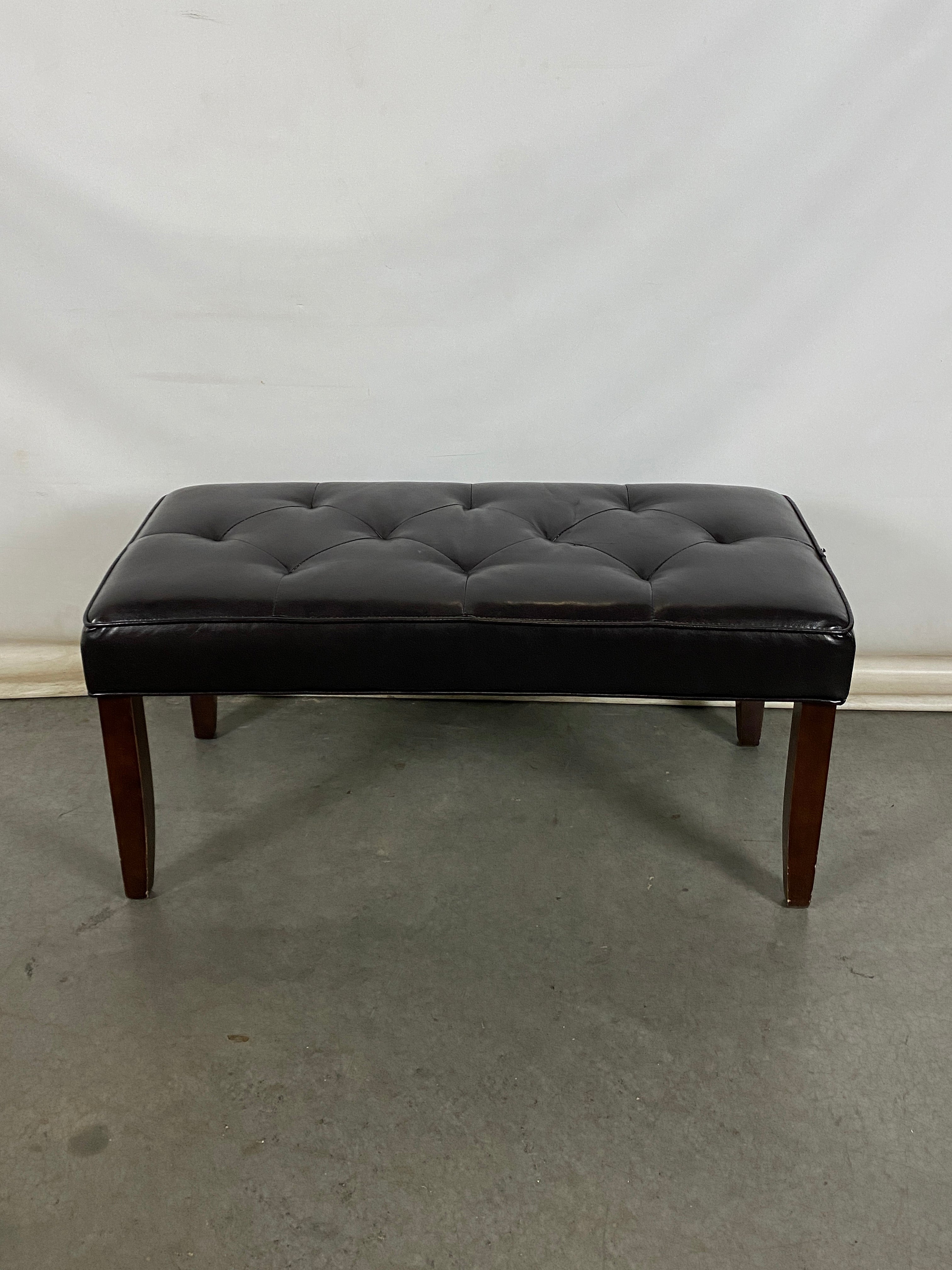 Dark Brown Ottoman Bench