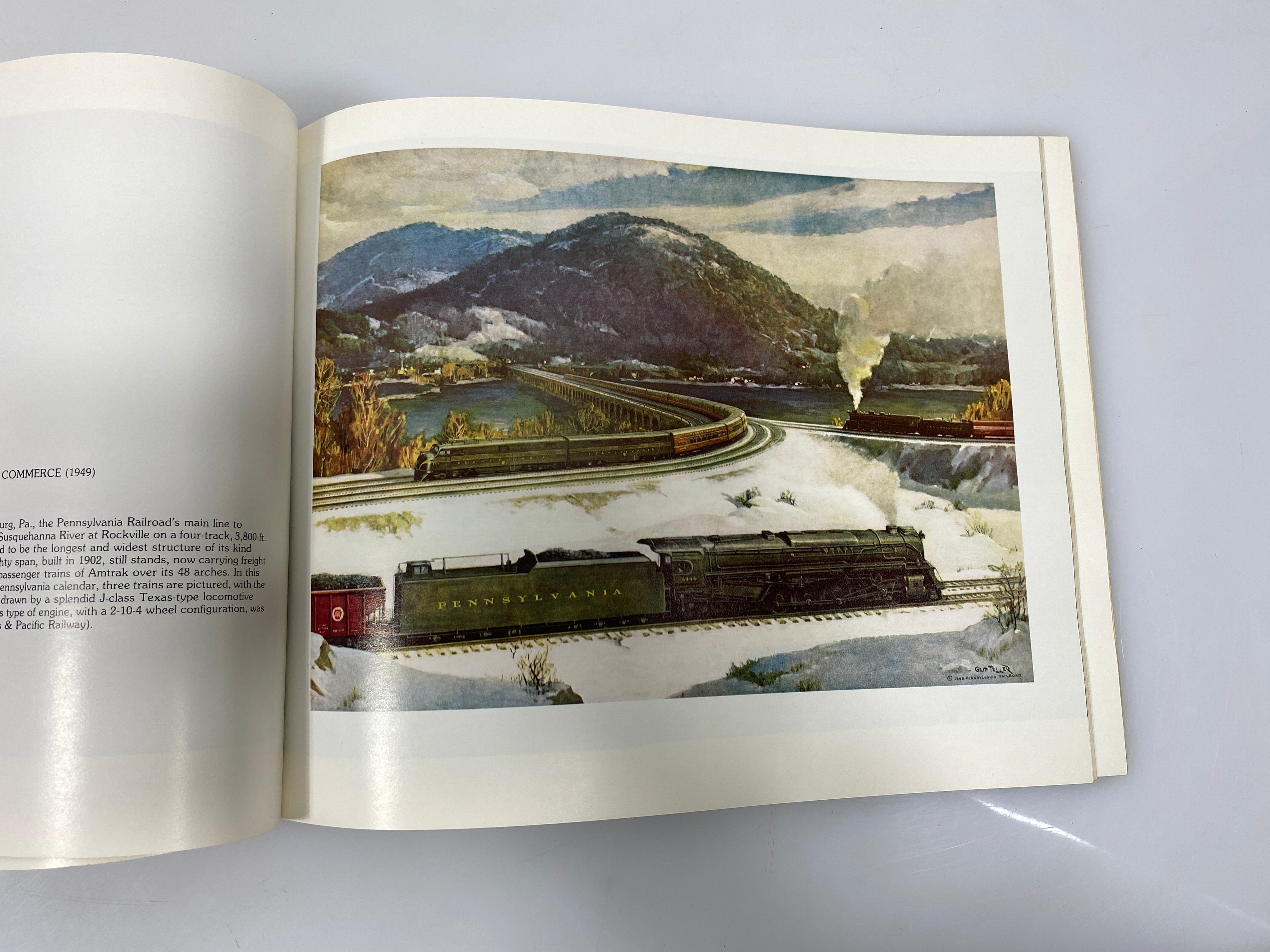 Great Railroad Paintings edited by Goldsborough 1976 SC