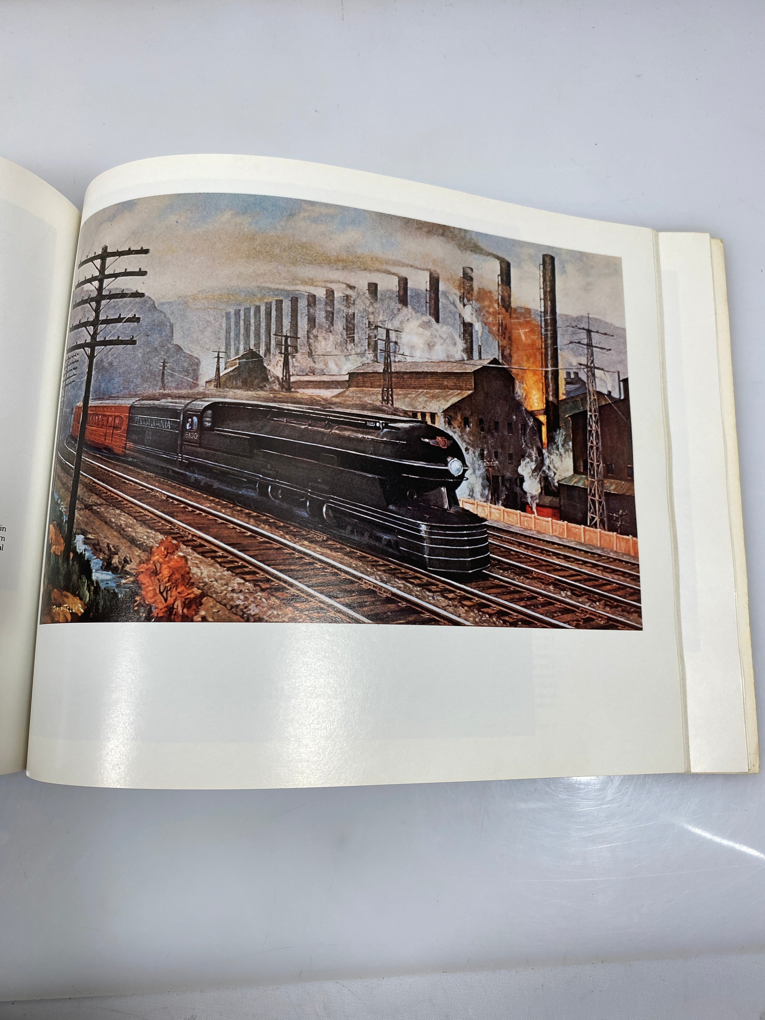 Great Railroad Paintings edited by Goldsborough 1976 SC