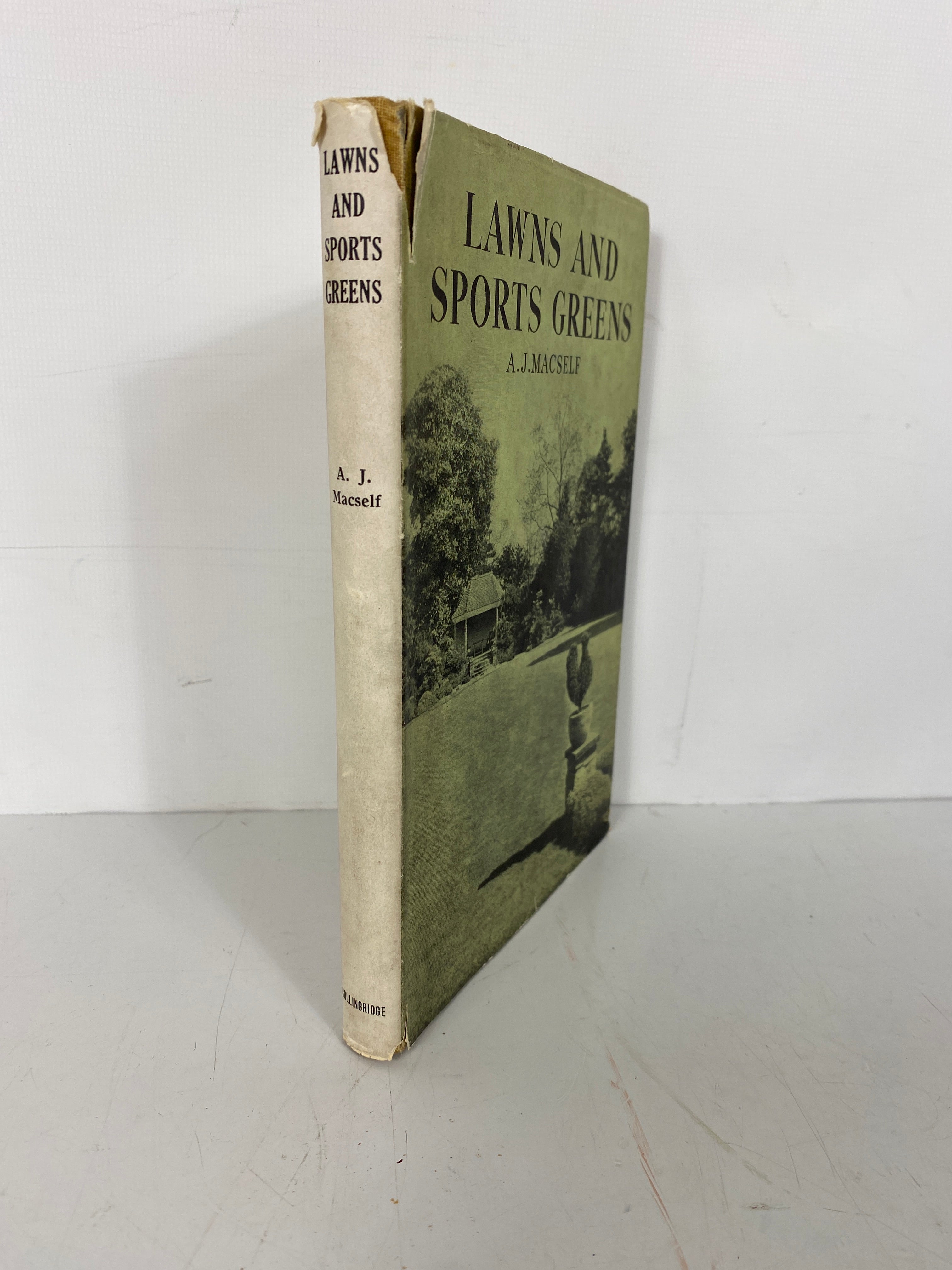 Lawns and Sports Greens A.J. Macself 1947 Revised Edition HCDJ