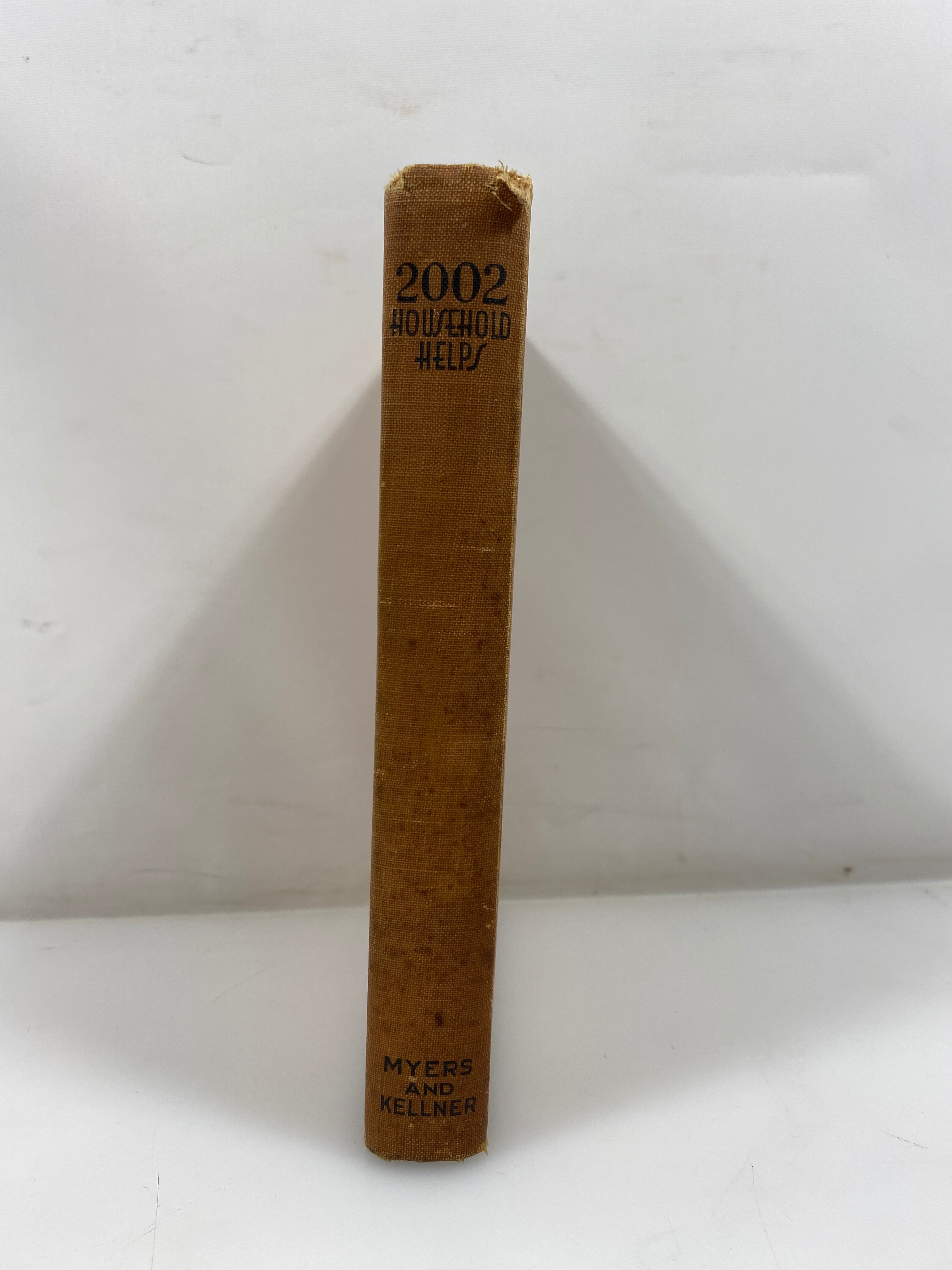 2002 Household Helps Myers and Kellner Publishers 2nd ed. 1933 HC