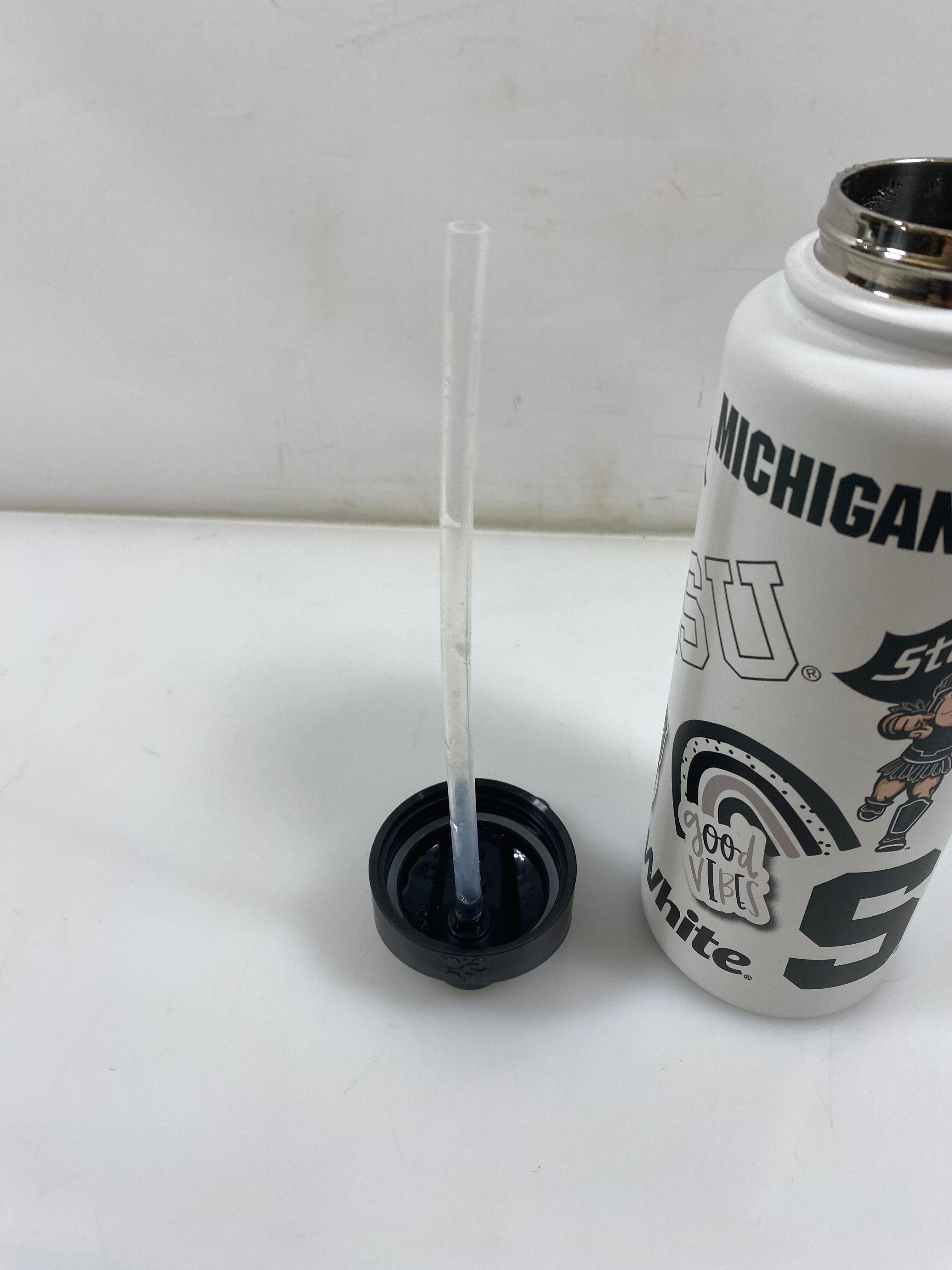 Logobrands C131 34oz Stainless Steel MSU Water Bottle