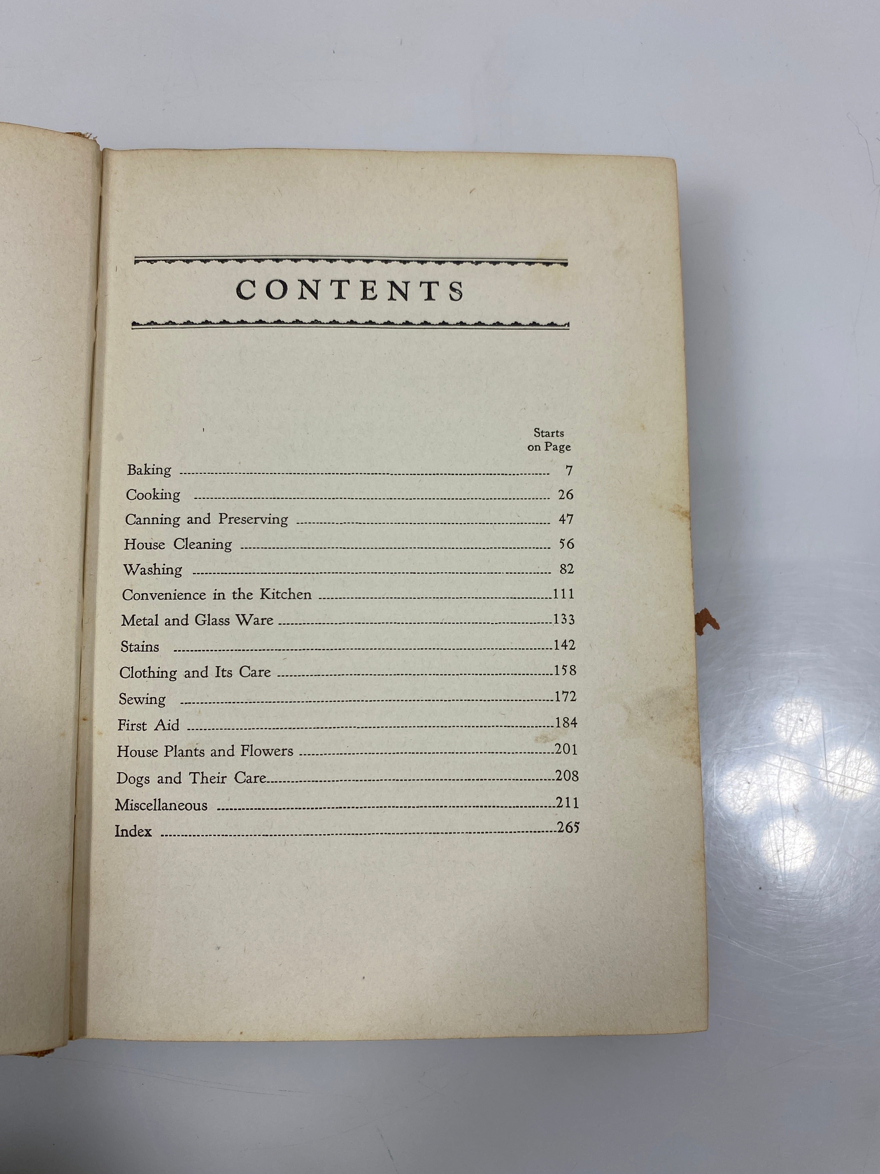 2002 Household Helps Myers and Kellner Publishers 2nd ed. 1933 HC
