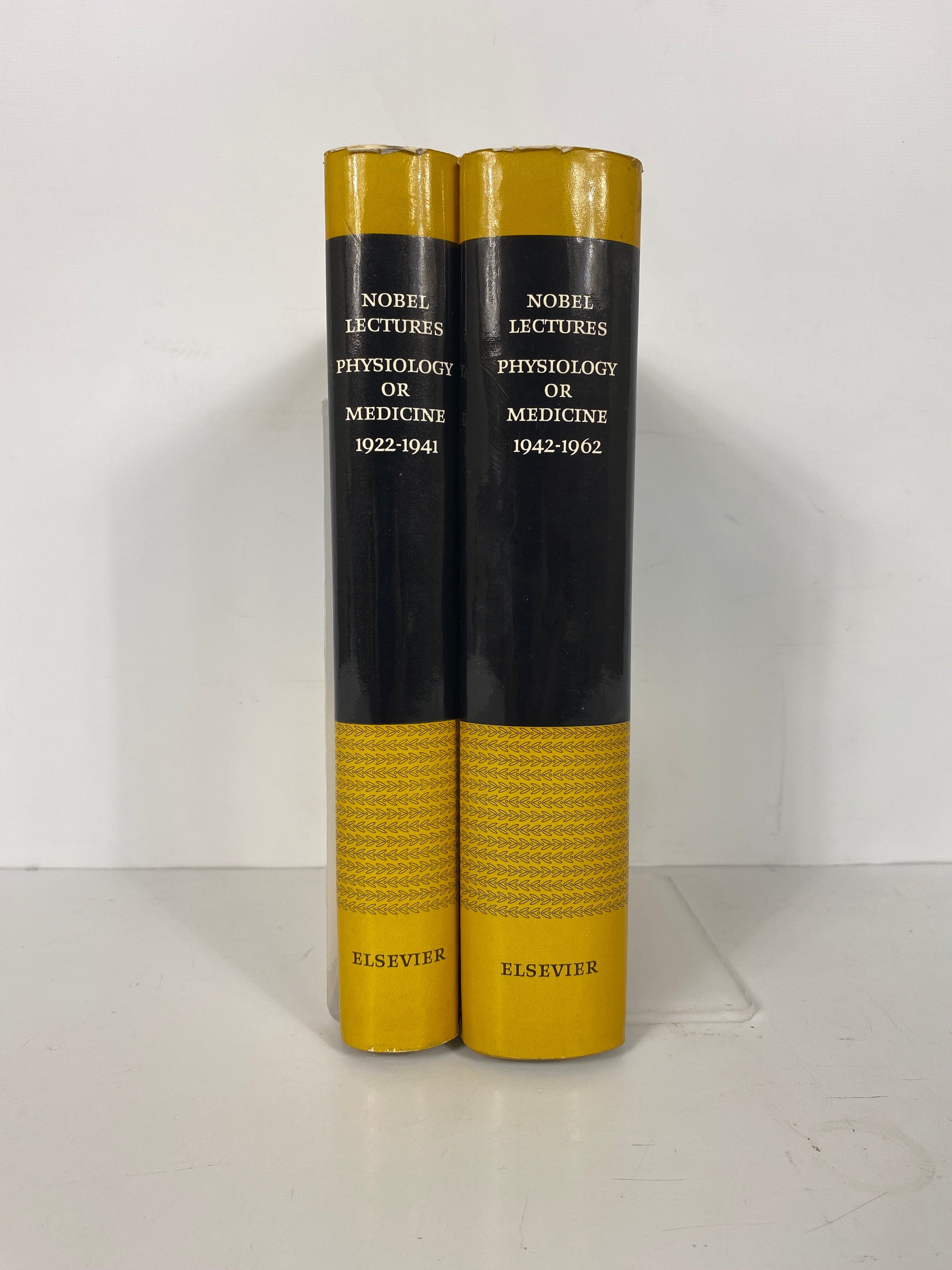 2 Vols: Nobel Lectures Physiology or Medicine 1922-41 & 1942-62 HCDJ