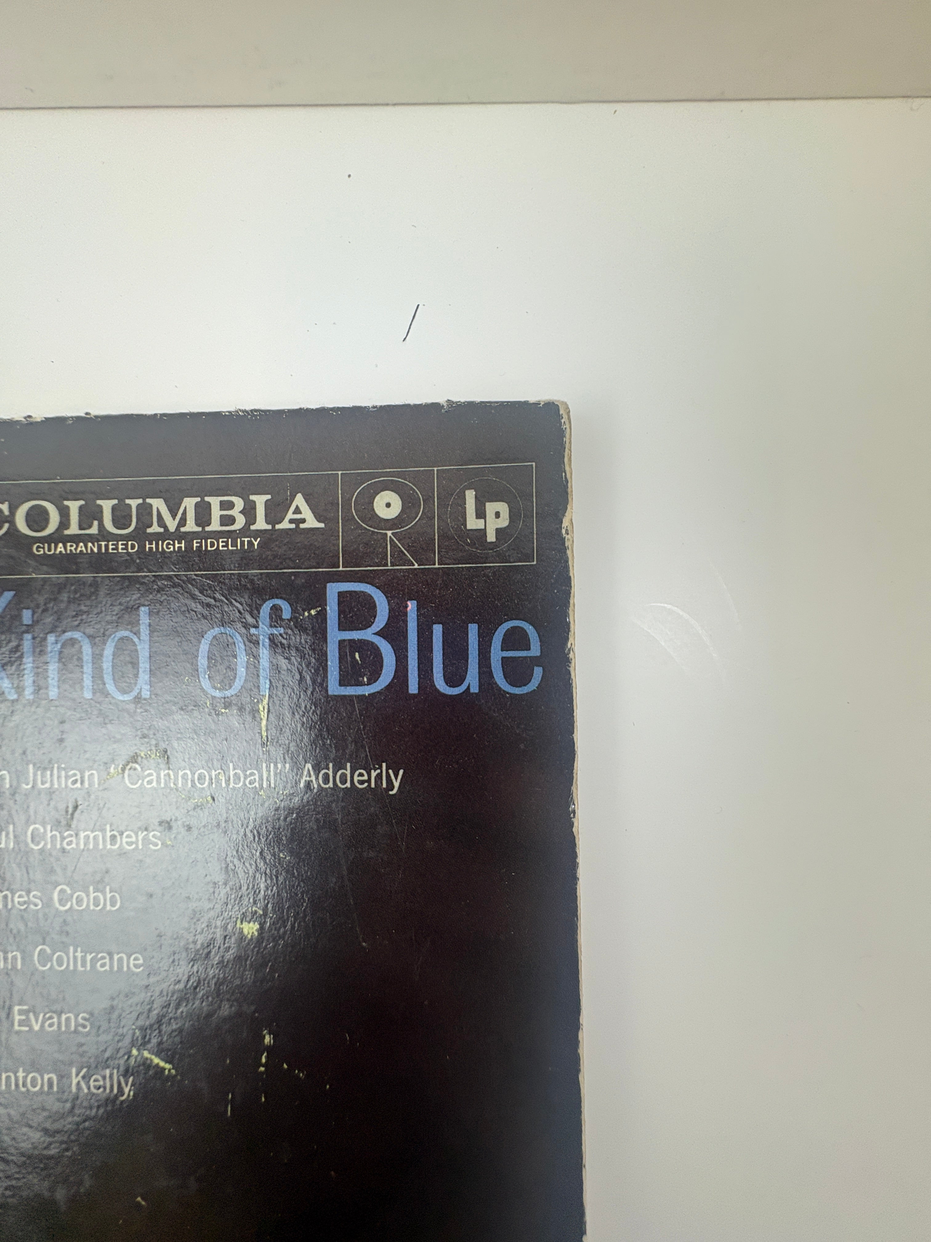 Miles Davis Kind of Blue Vintage Record 6 Eye Misprint Early