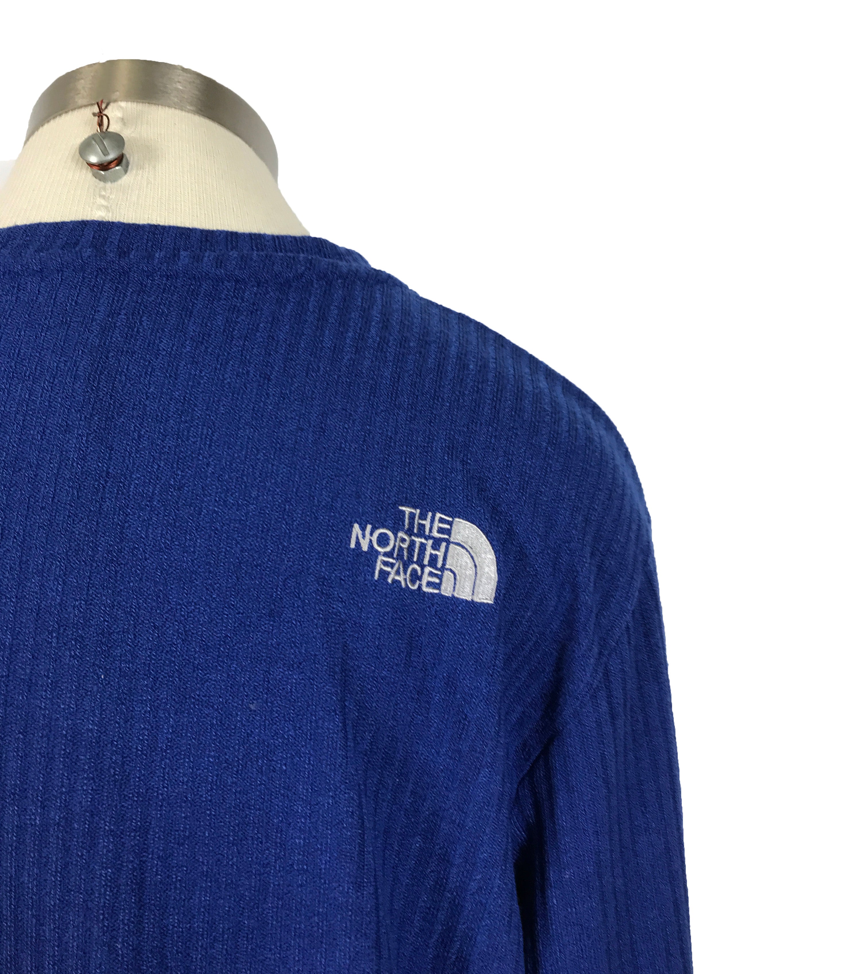 The North Face Blue Long Sleeve Shirt Women's Size XXL