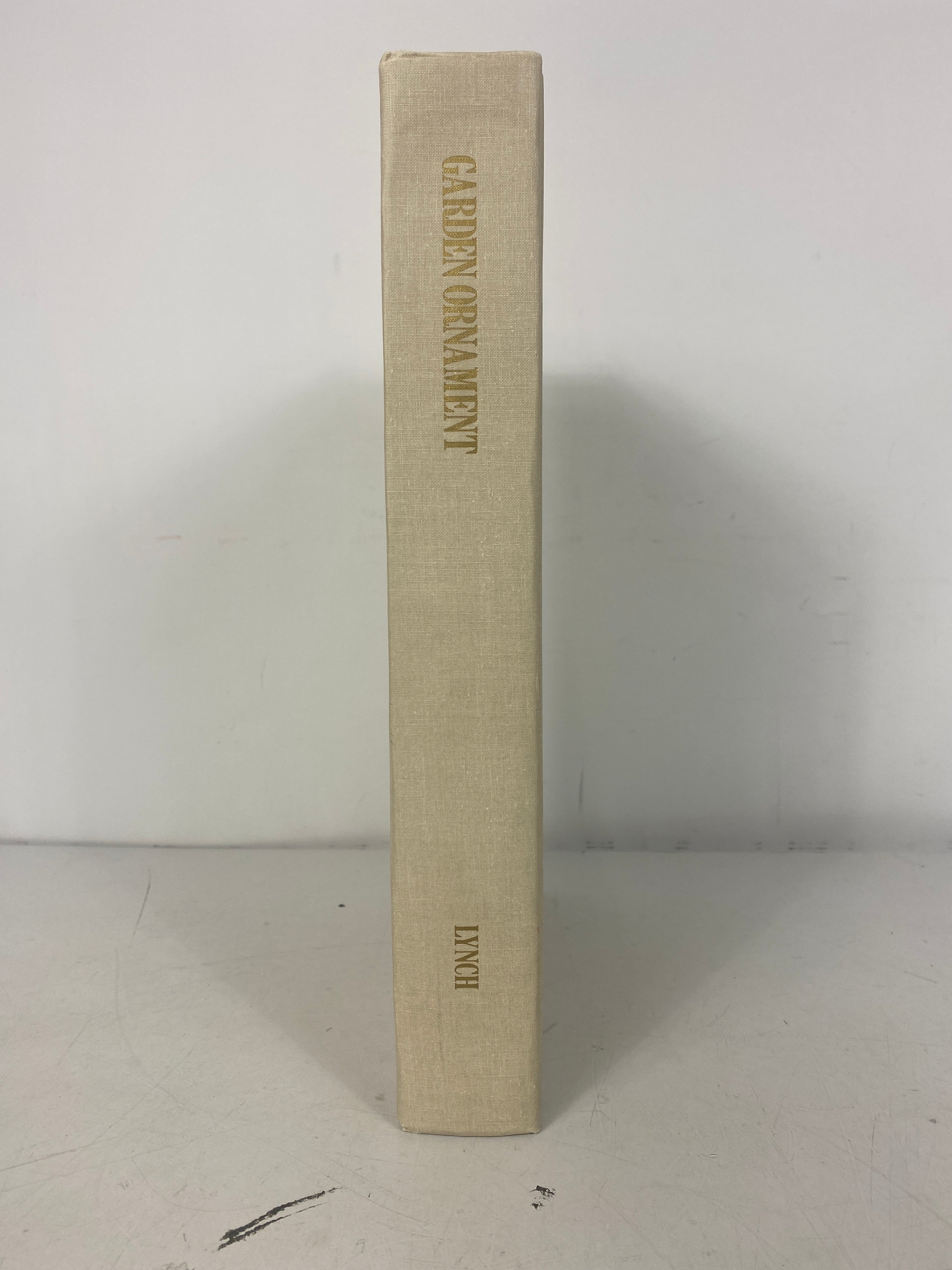 Garden Ornament an Encyclopedia Kenneth Lynch 1974 w 1983 Addendum HC