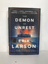 The Demon of Unrest Erik Larson 2024 Signed 1st Ed HC DJ