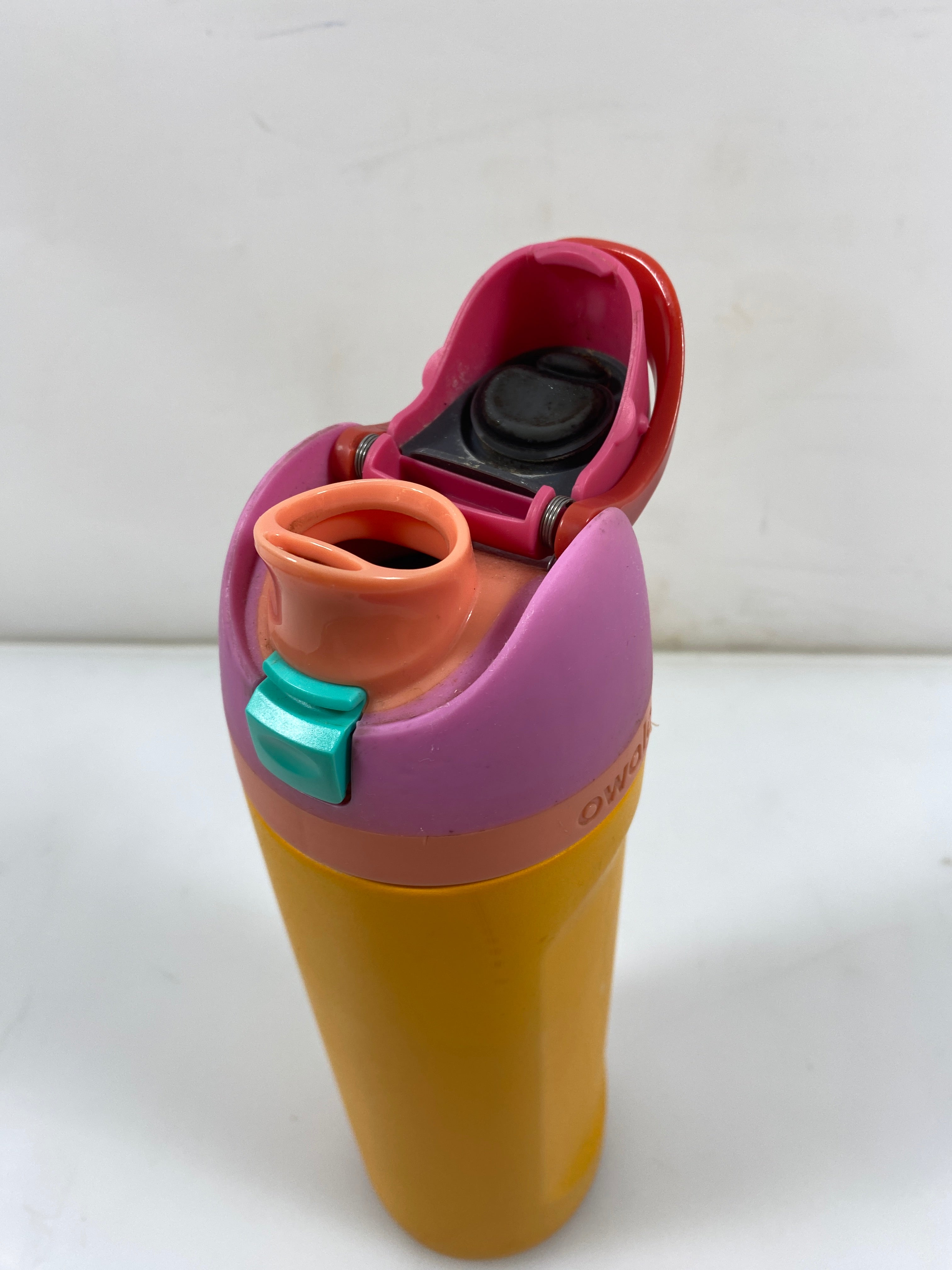 Owala Orange & Pink Water Bottle 24oz