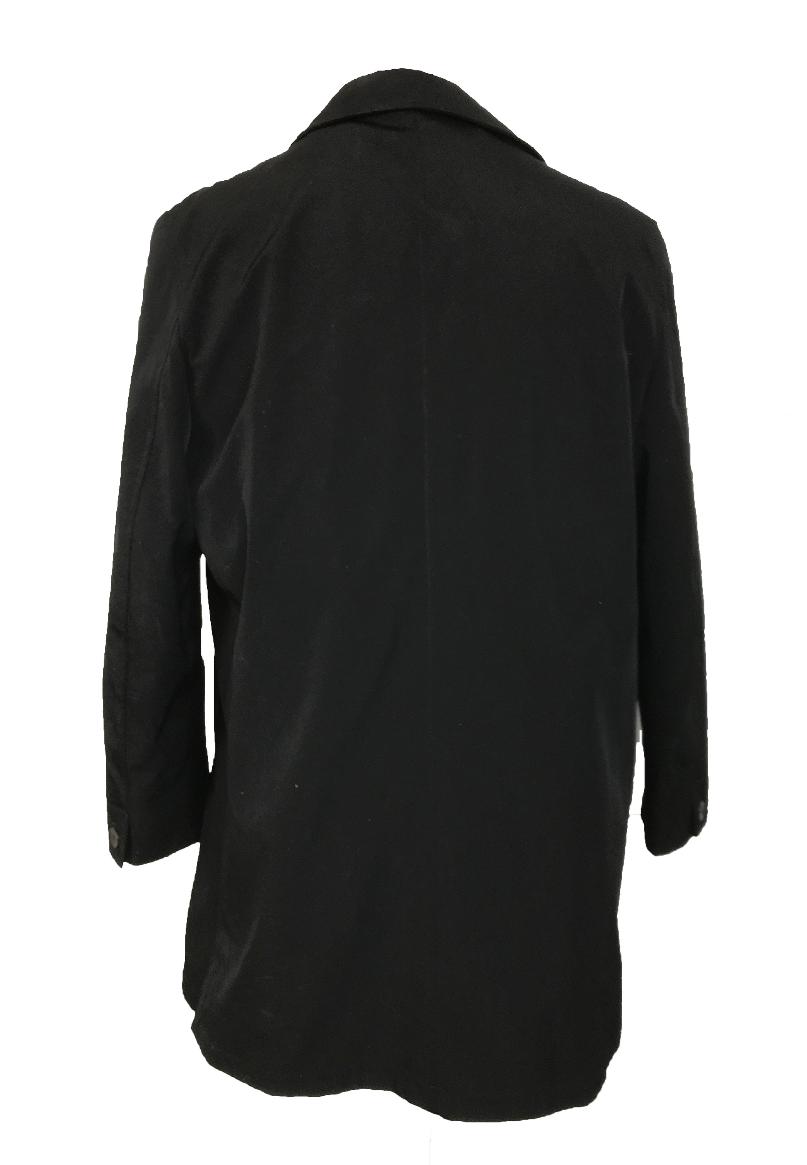 Ike Behar Black Coat Men's Size Small 36-38