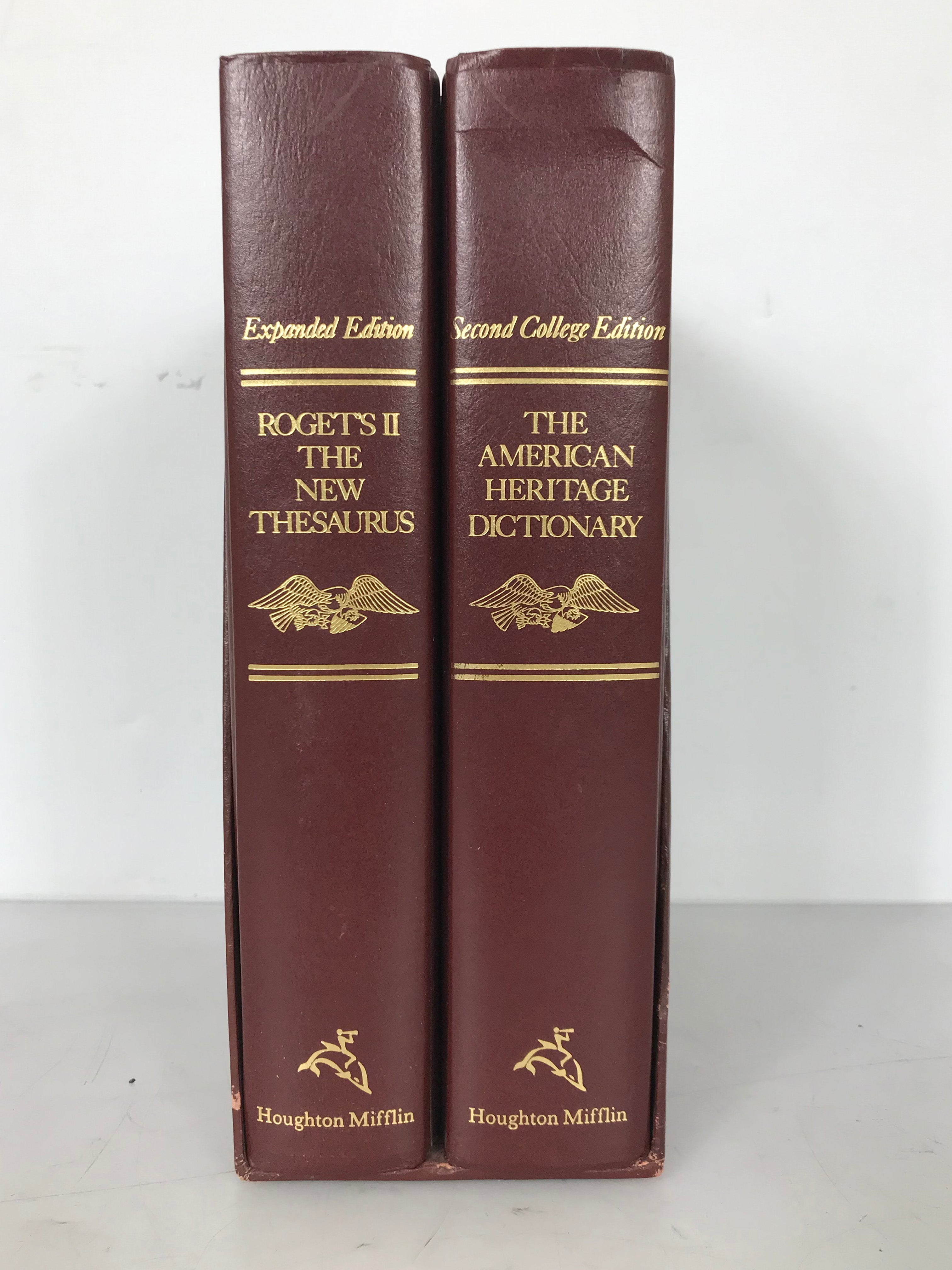 The American Heritage Dictionary & Roget's II Thesaurus with Slipcase