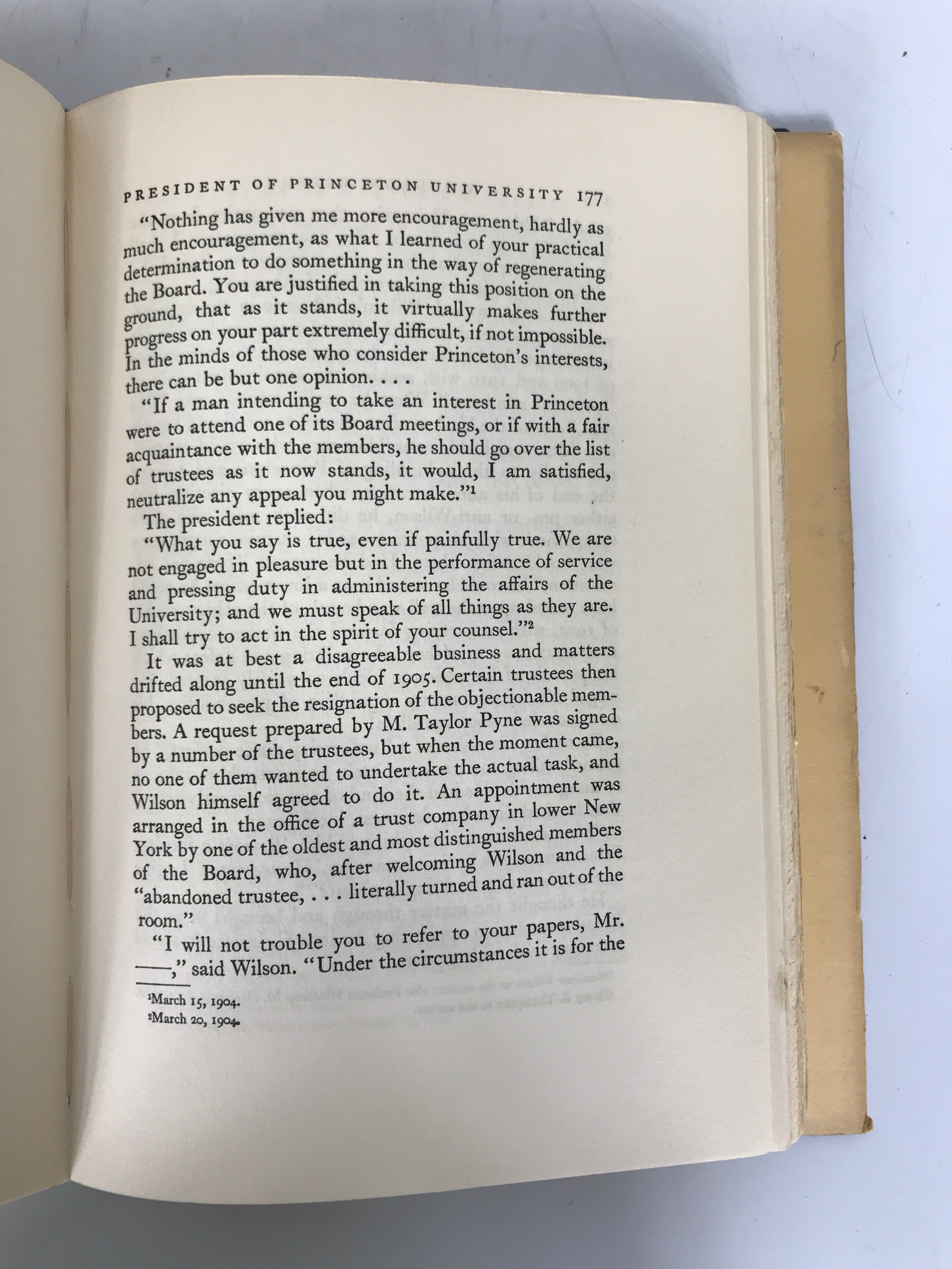 2 Vols: Woodrow Wilson Life & Letters Baker 1927 1st Ed HCDJ