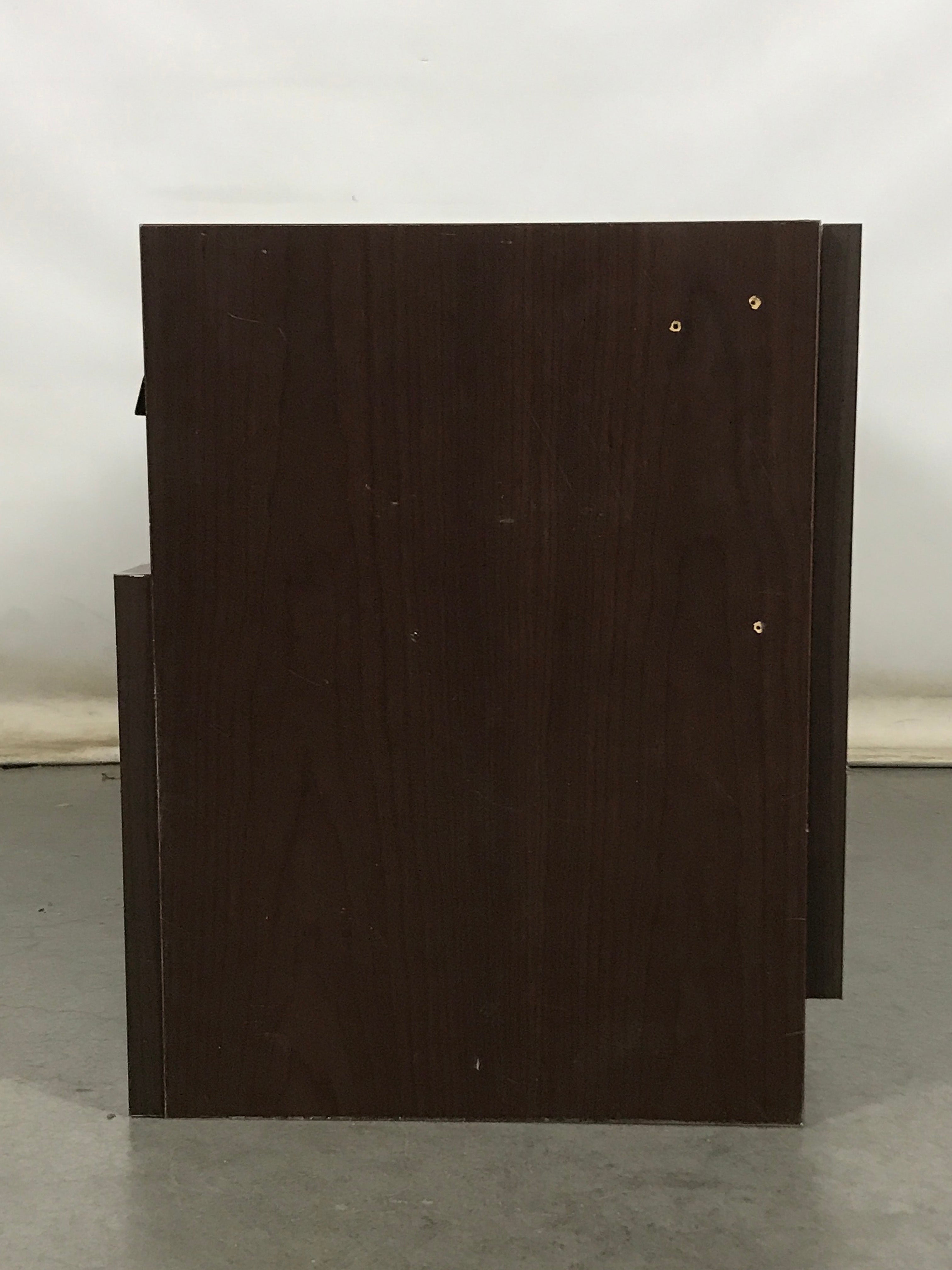 National Dark Wooden Wall Mount Cabinet With Attached Light