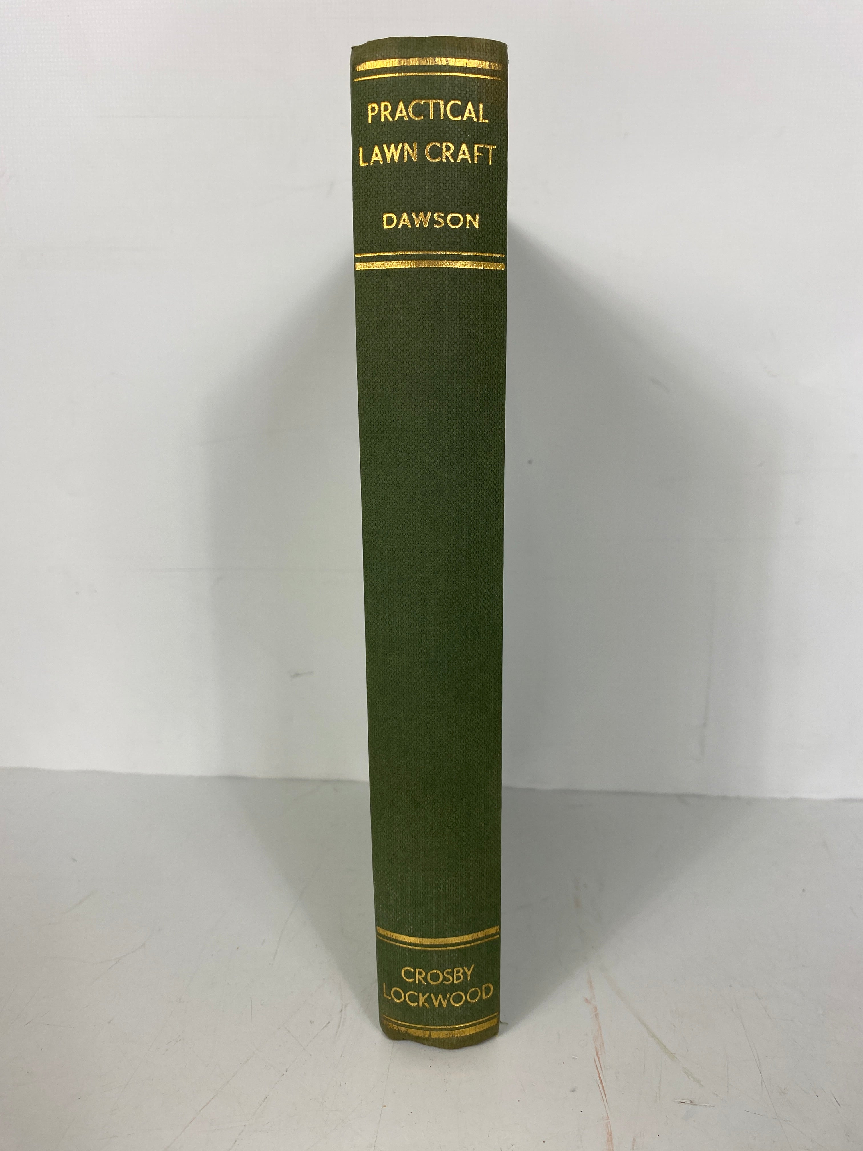 Practical Lawn Craft & Mgmt of Sports Turf Dawson 1954 4th Ed HC