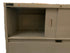 Steelcase Grey Metal Office 4 Drawer Sliding Door Compartment Filing Cabinet