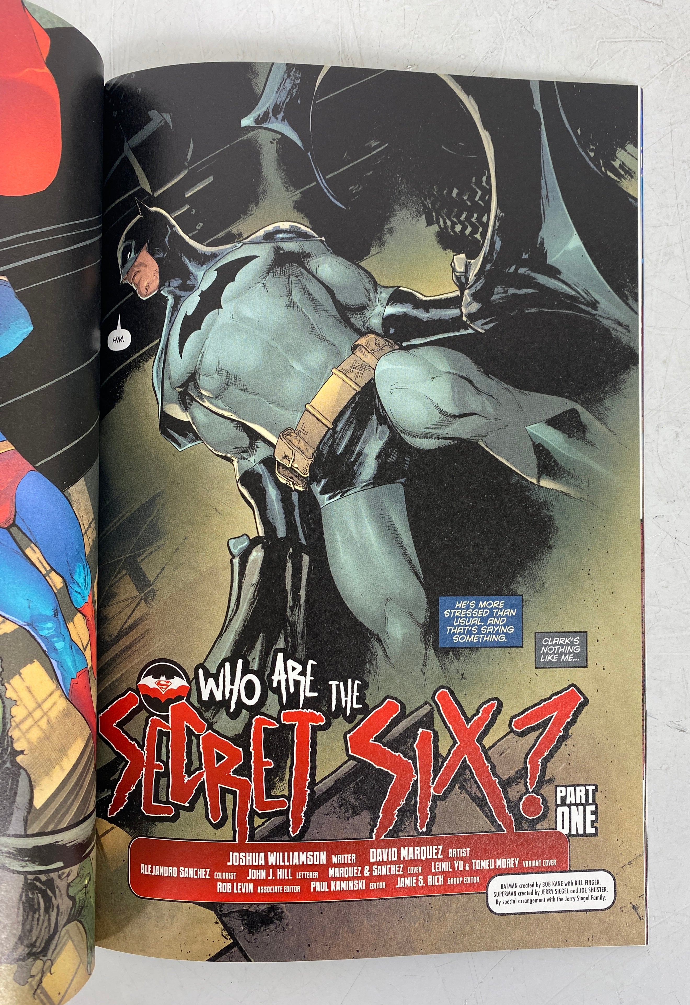 Batman/Superman #1 NYCC Acetate Edition (Dec 2019)