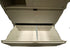 Steelcase Grey Metal Office 4 Drawer Sliding Door Compartment Filing Cabinet