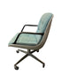 Steelcase #451312M Mint Grey Upholstered Office Chair