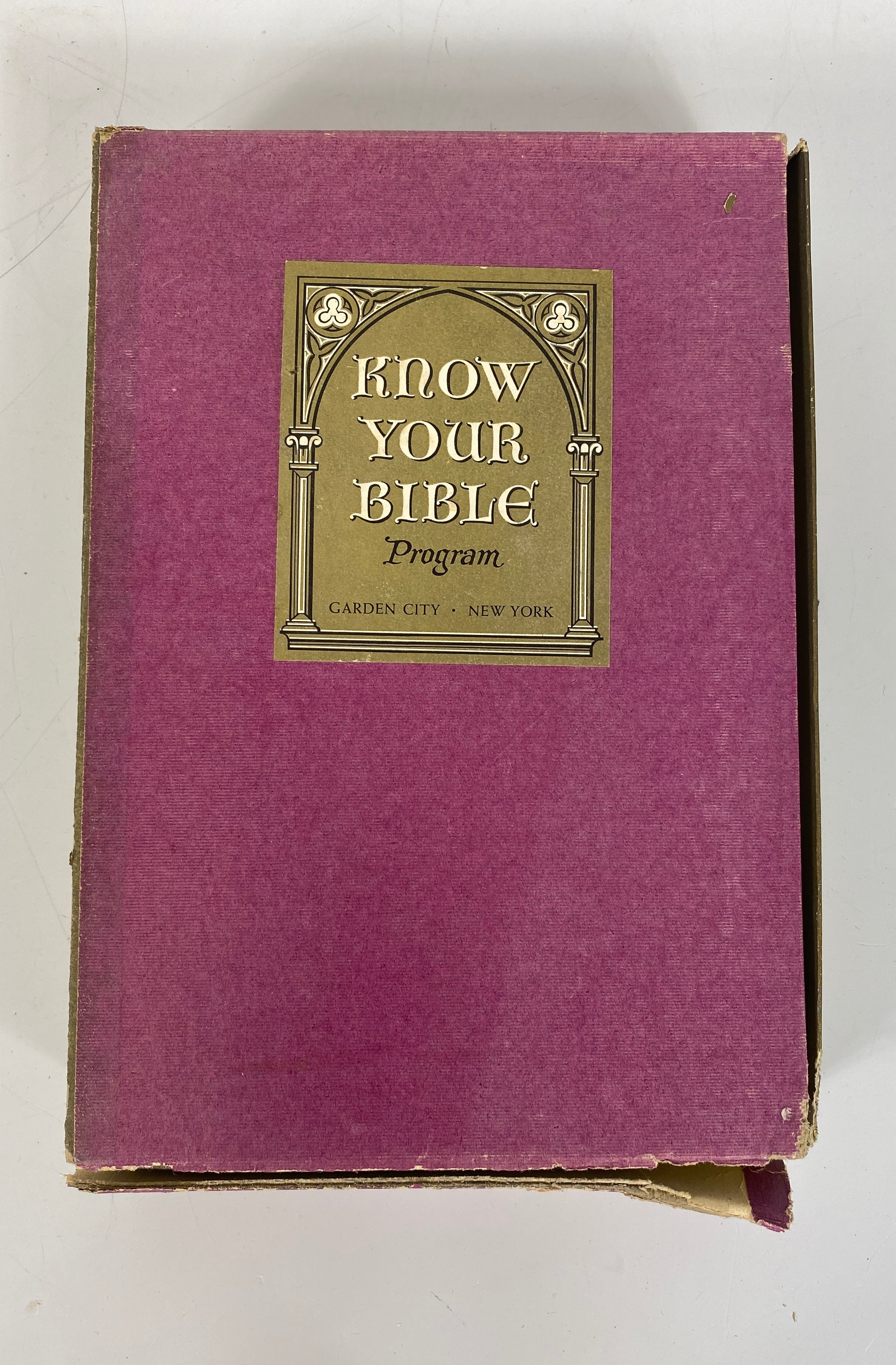 Vintage Know Your Bible Program 9 Boxes w 60 Booklets 1950s-60s SC