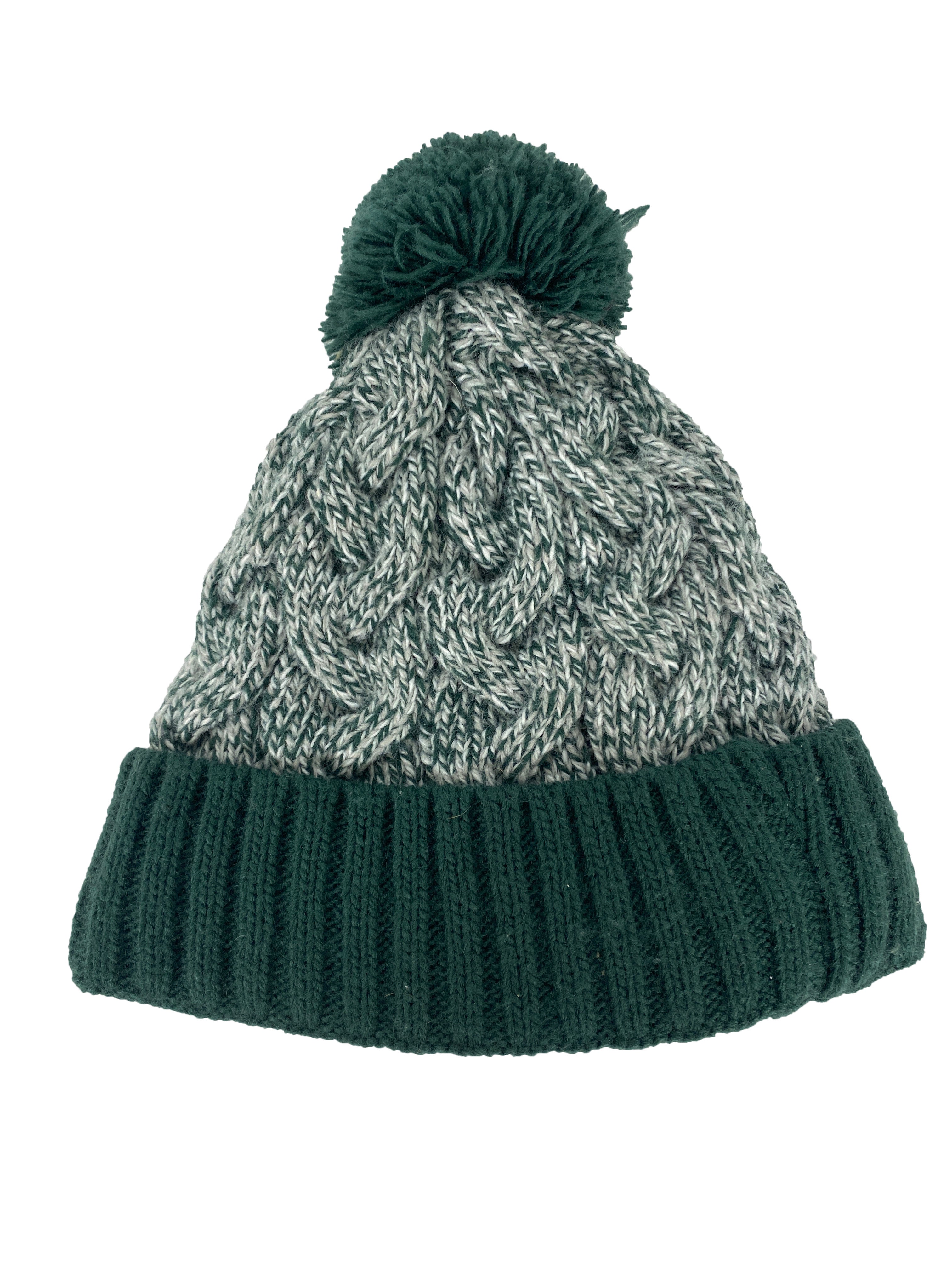 Green Michigan State Winter Hat