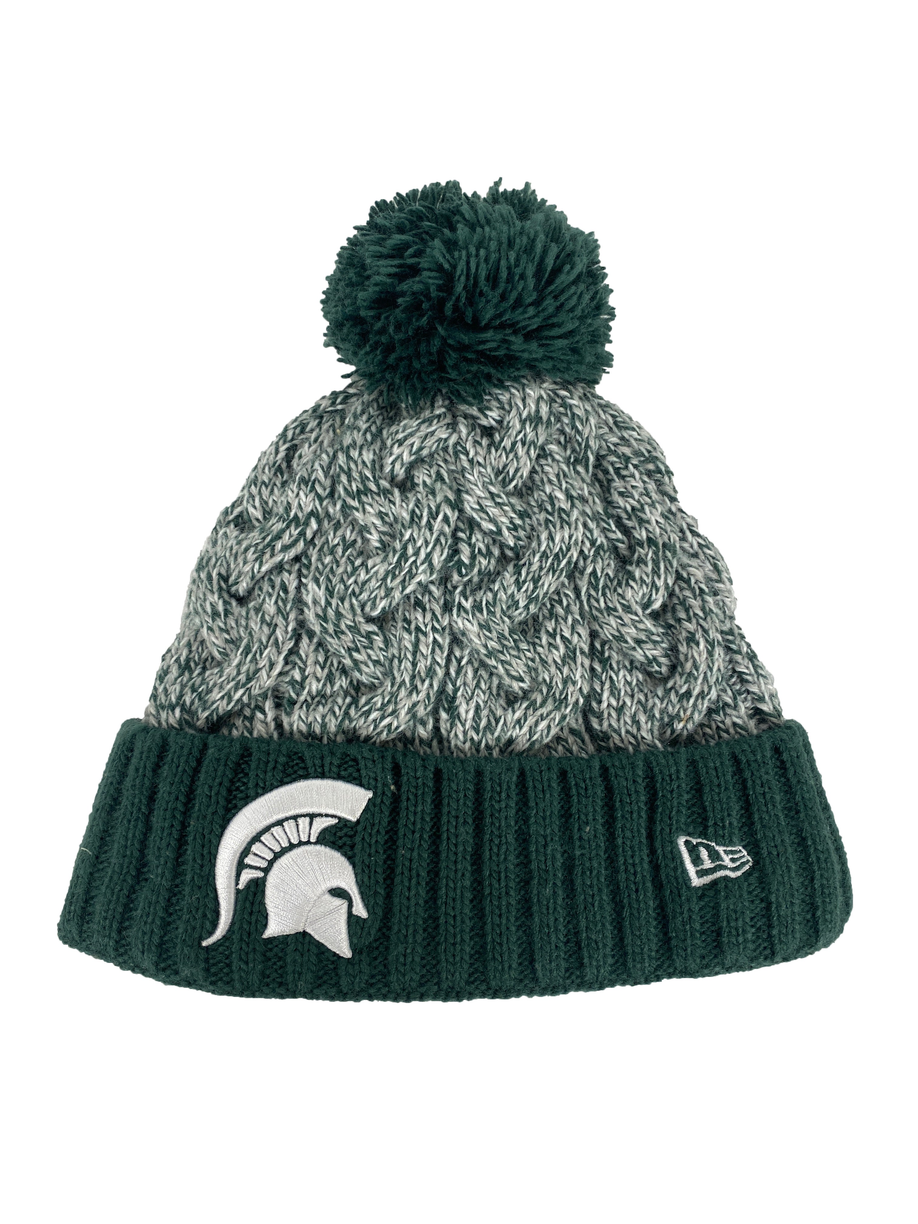 Green Michigan State Winter Hat