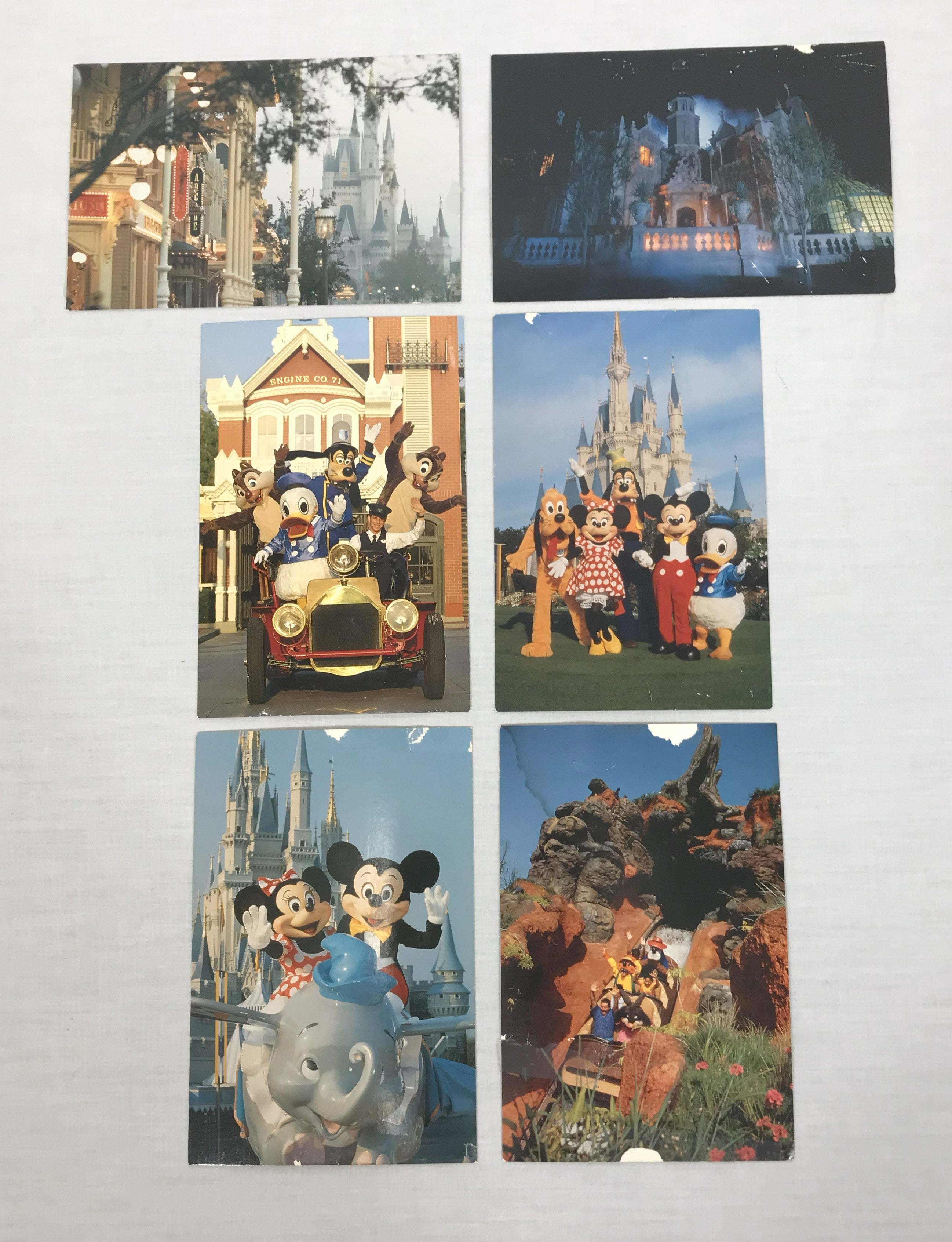 1970's Walt Disney World Postcards