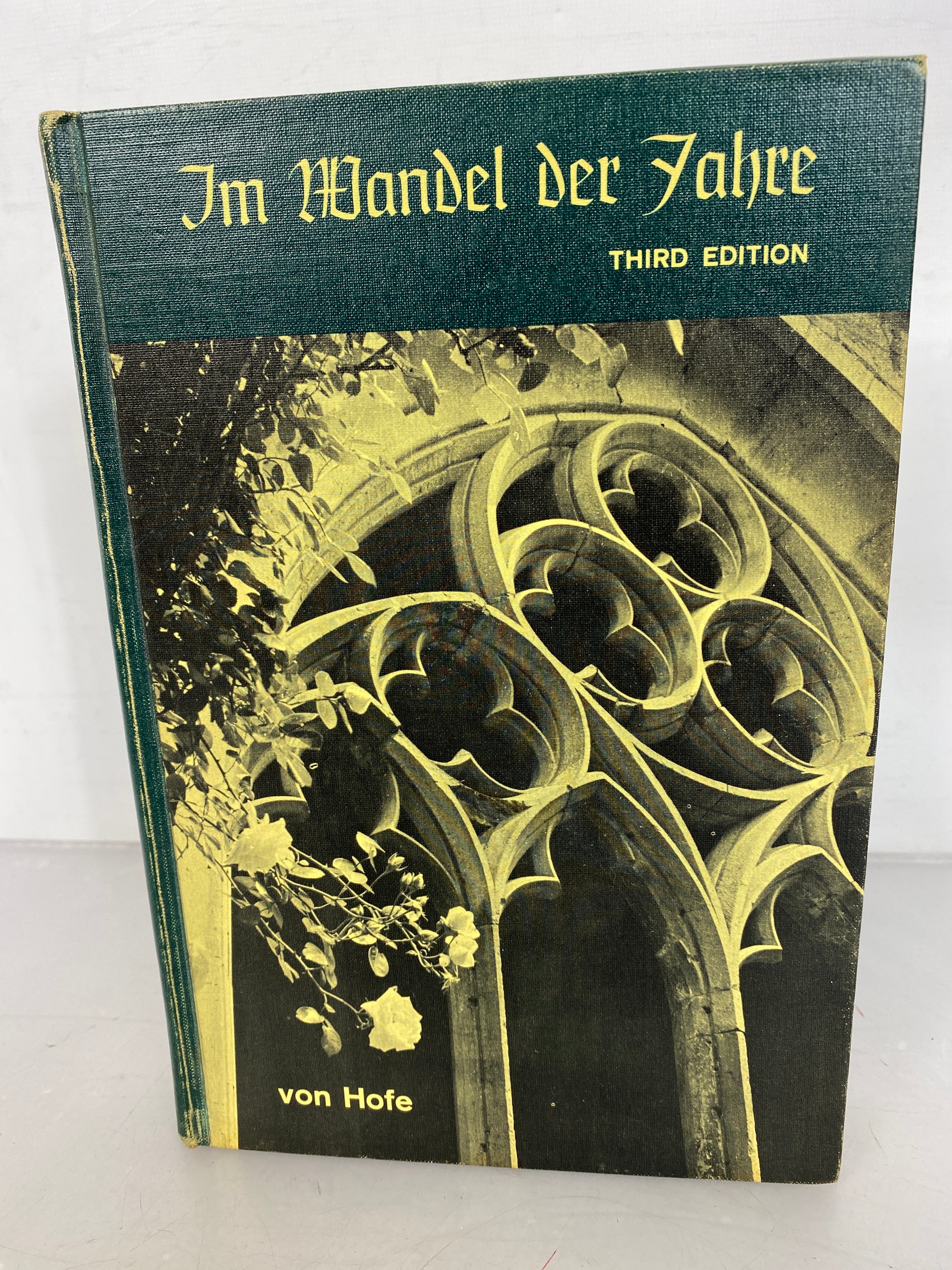 Lot of 3 Harold von Hofe German Language Practice Textbooks 1963-1964 HC SC