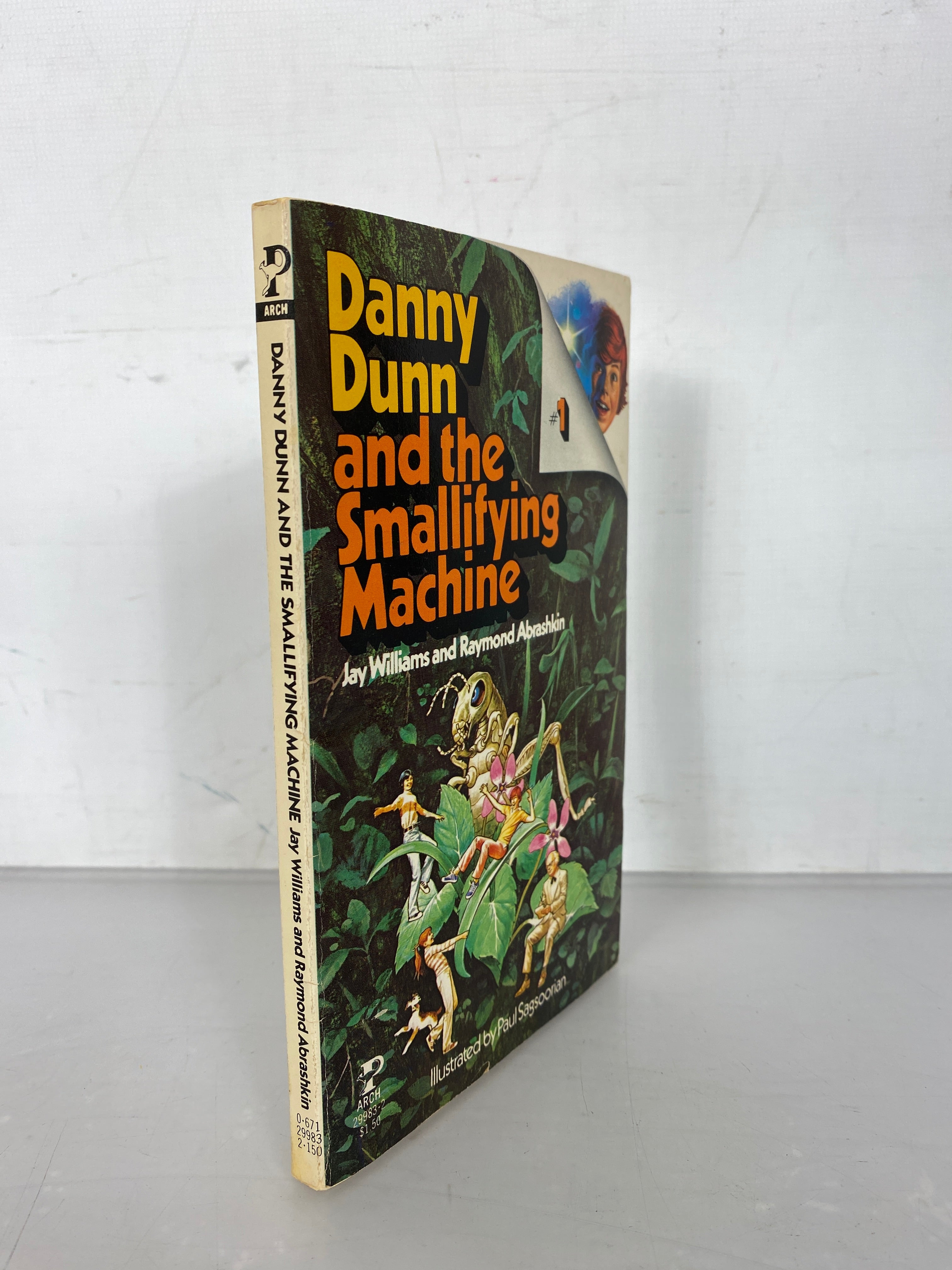 Lot of 4 Danny Dunn Books: 1, 13, 14, 15 Jay Williams and Raymond Abrashkin SC