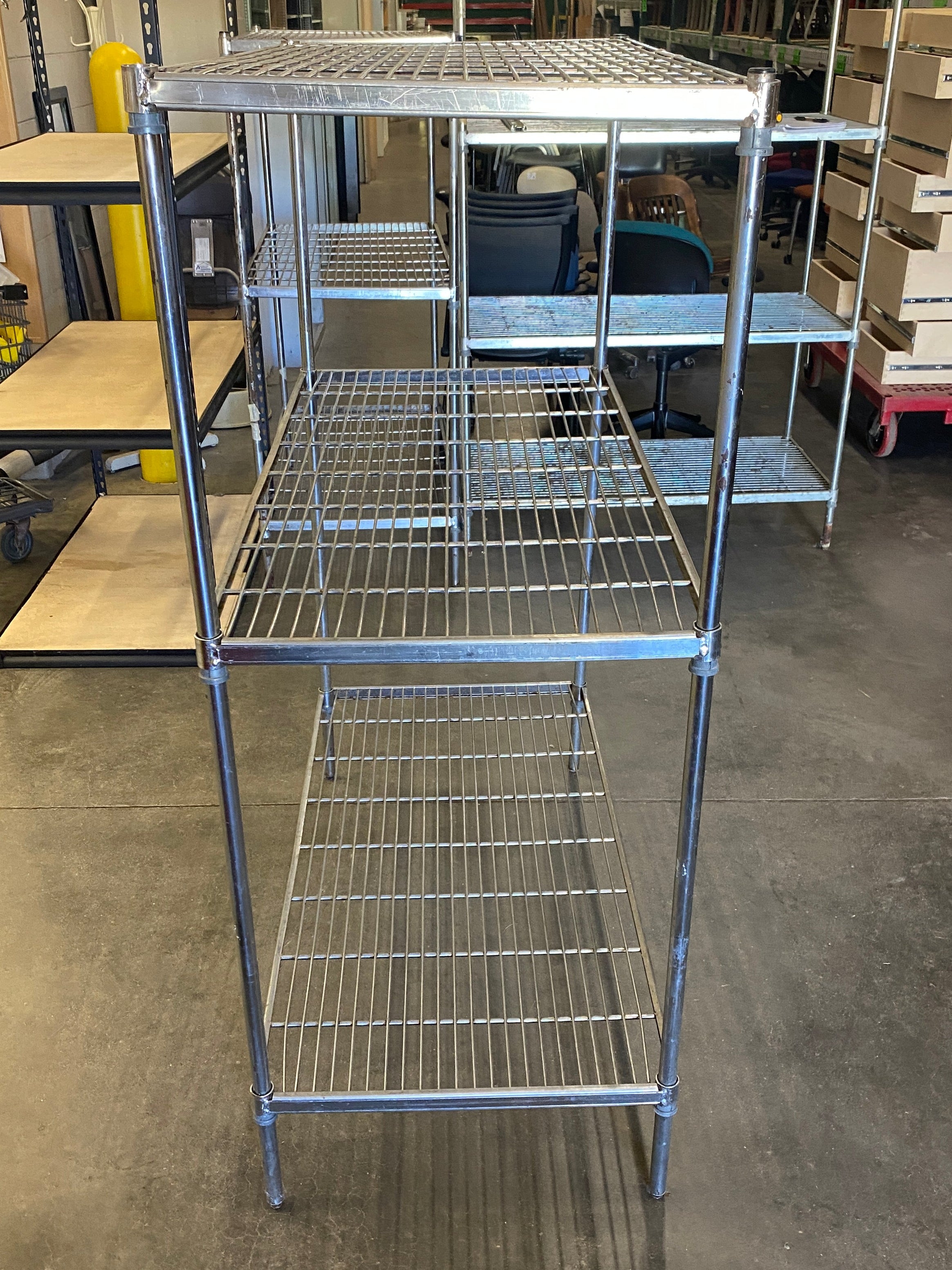 Silver Wire 3 Tier Shelf
