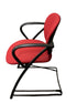 Red Waiting Chair With Adjustable Back