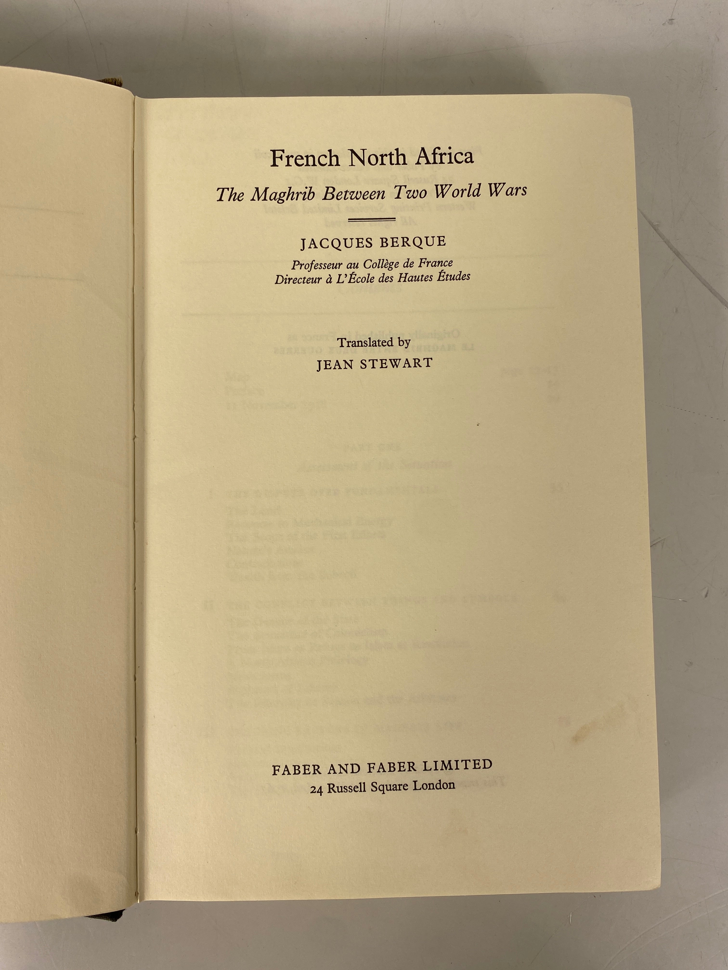 2 Vols: The U.S. & North Africa/French North Africa 1967 Ex-Library HC