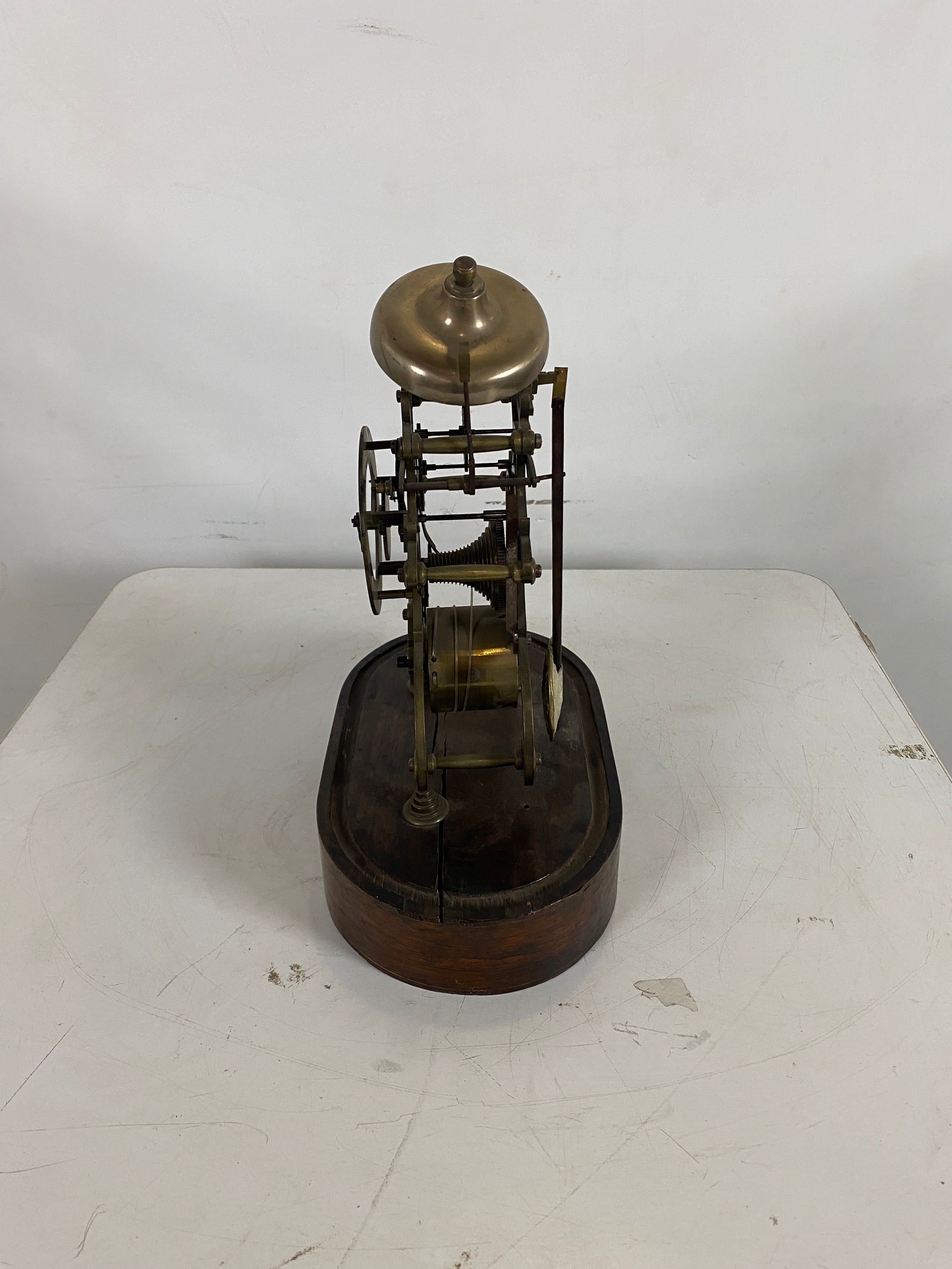 Antique Skeleton Clock