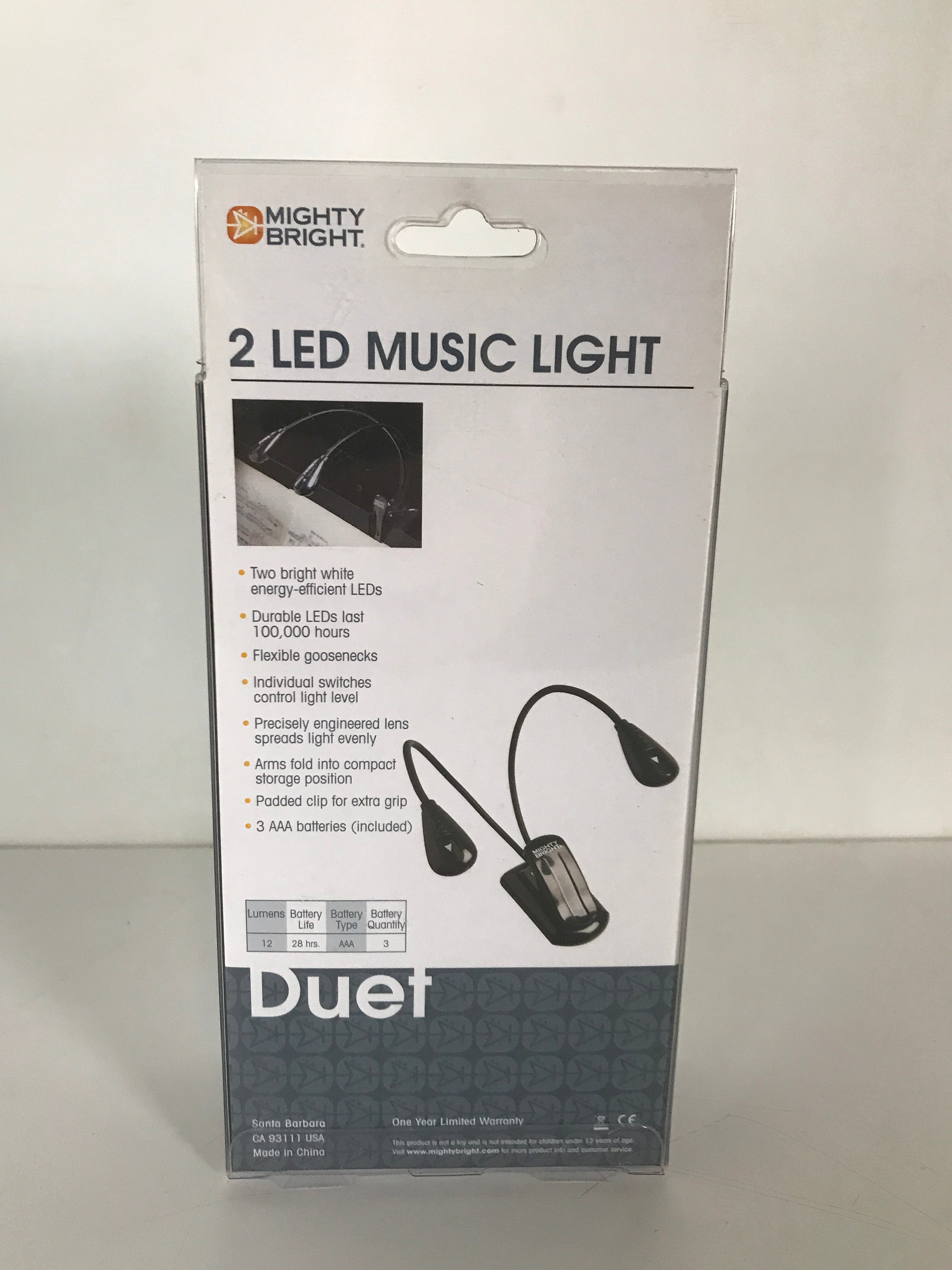 Mighty Bright 2 LED Music Light