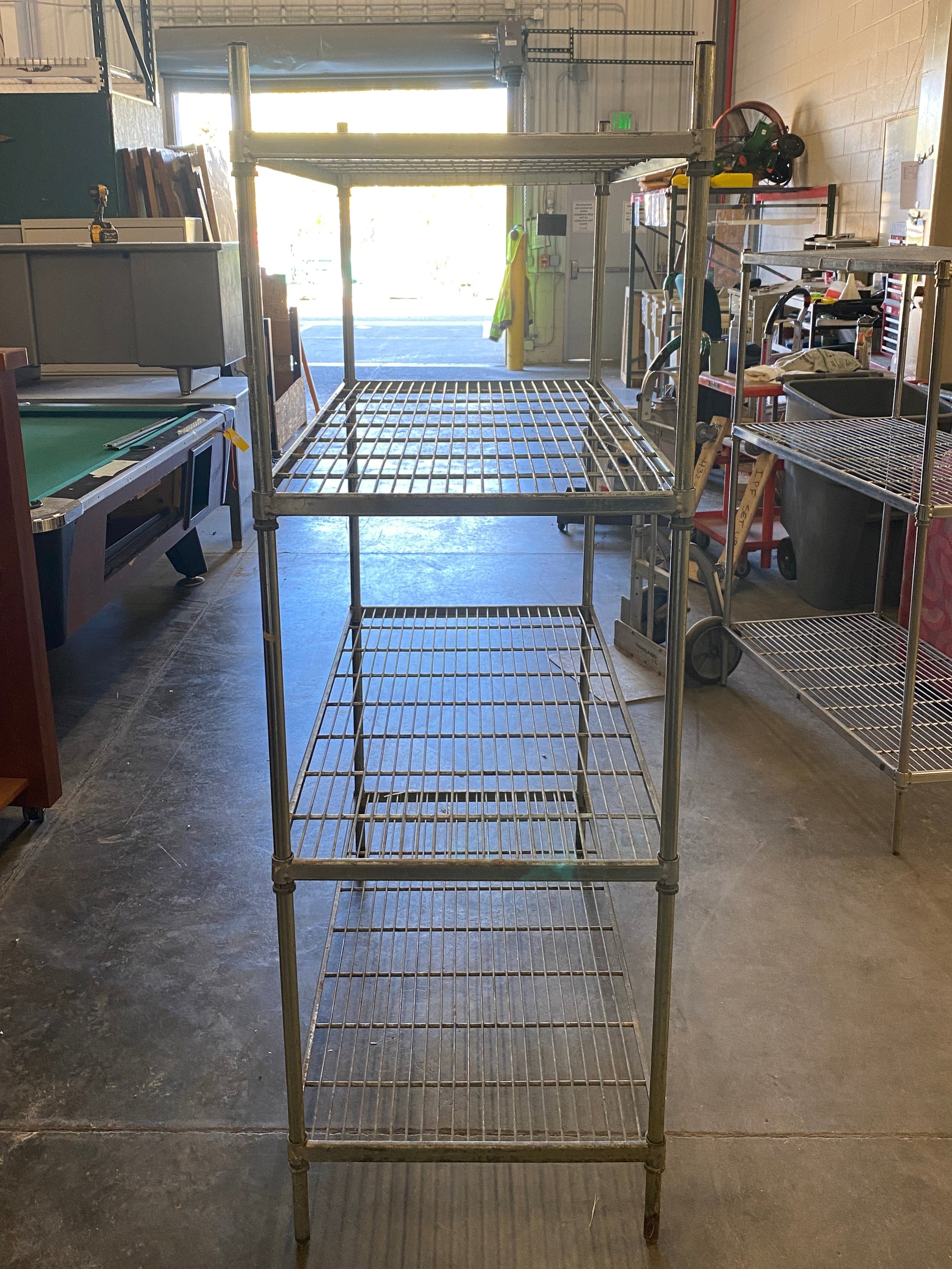 Silver Wire 4 Tier Shelf