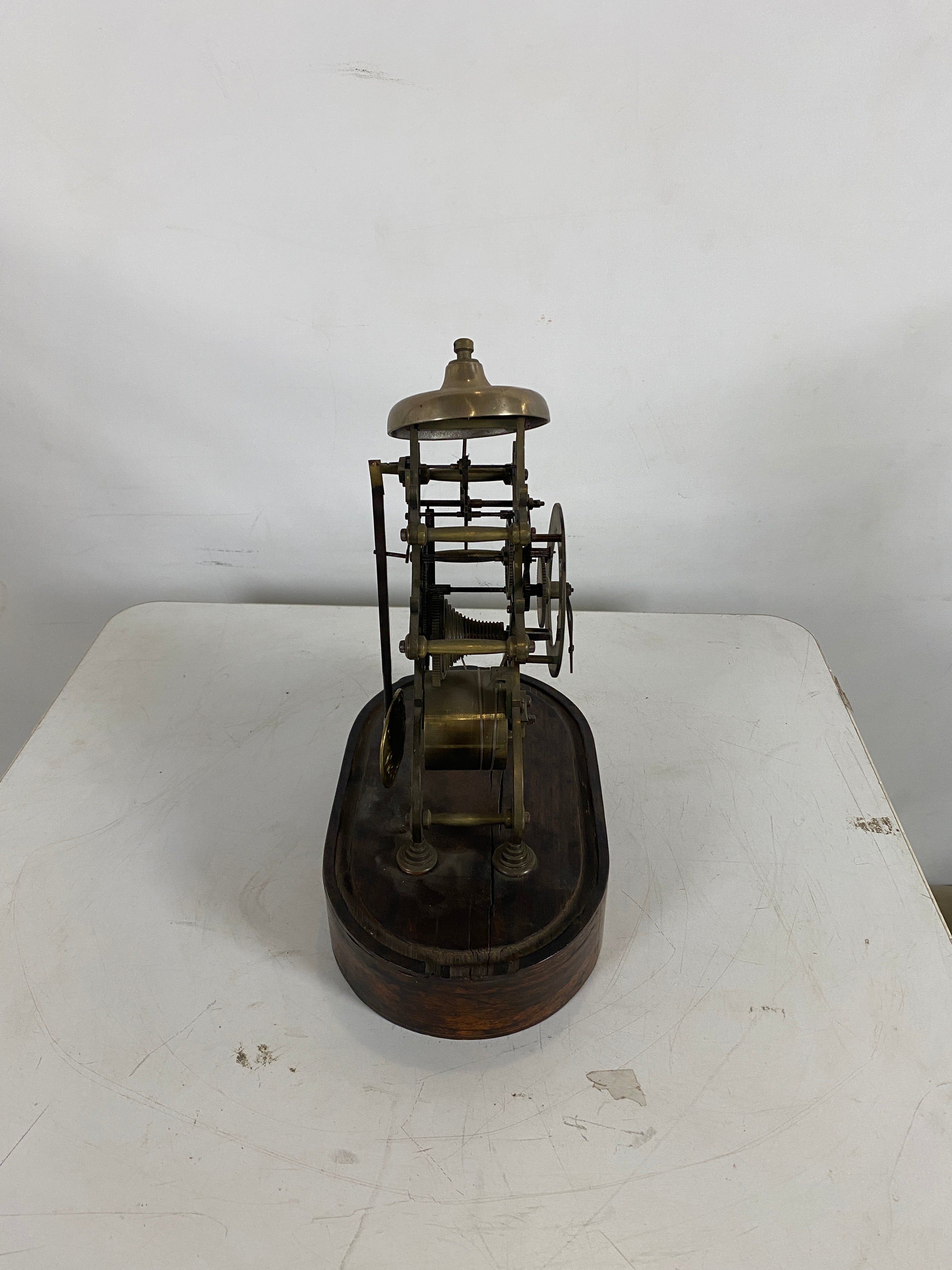 Antique Skeleton Clock