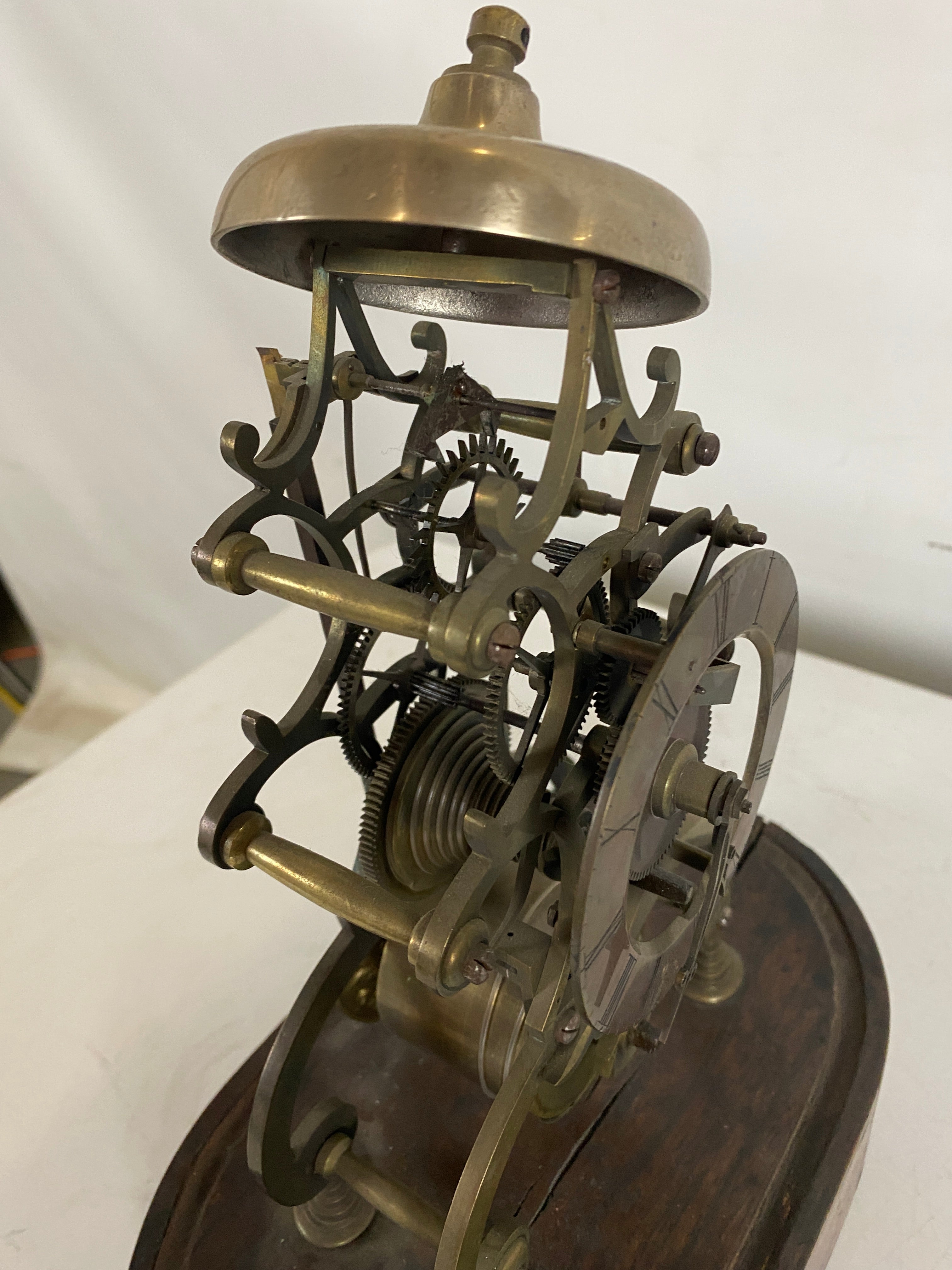 Antique Skeleton Clock