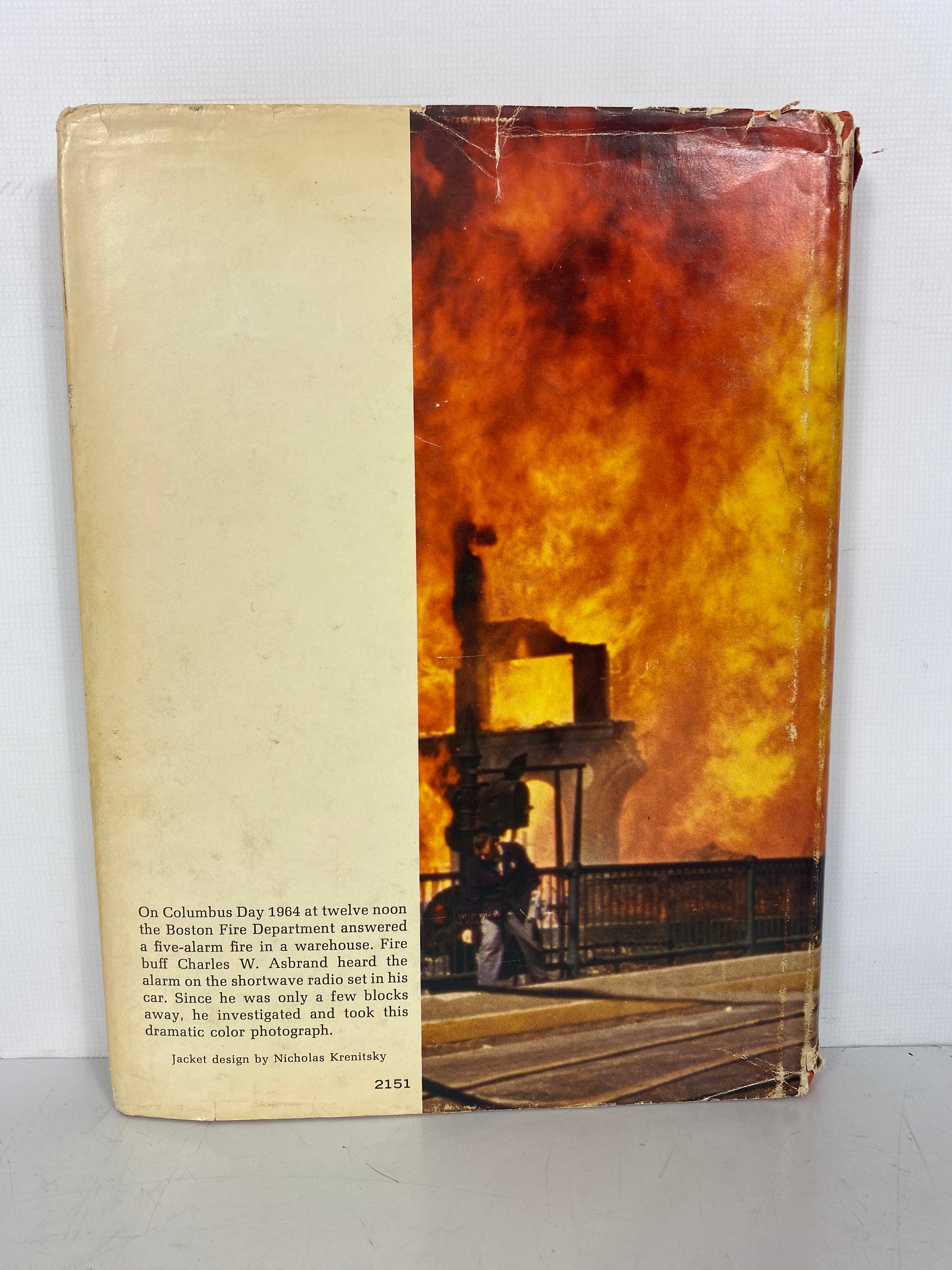 Firefighting A New Look in the Old Firehouse by Paul Ditzel 1969 Vintage HCDJ