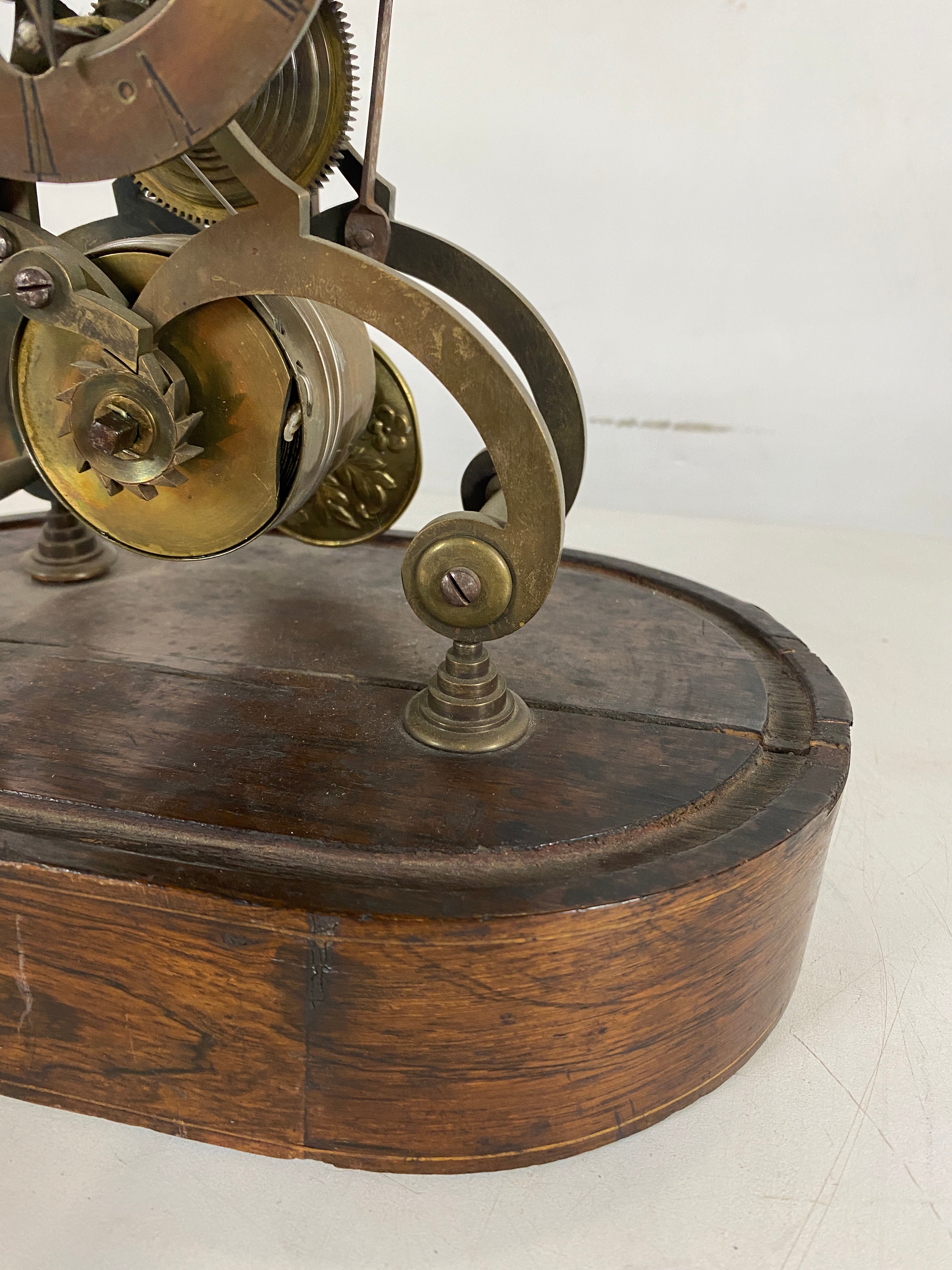 Antique Skeleton Clock