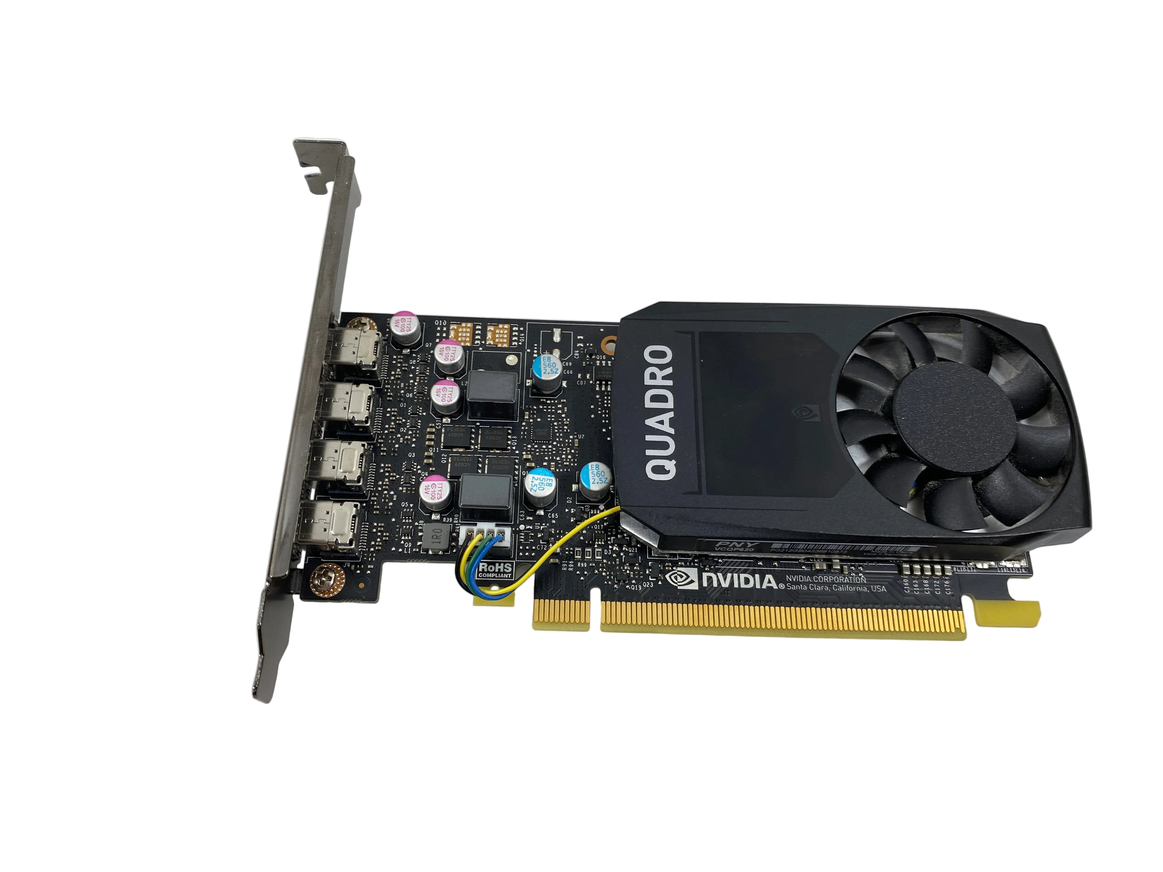 Nvidia Quadro P620 2GB GDDR5 PCIe Video Graphics Card Full Height