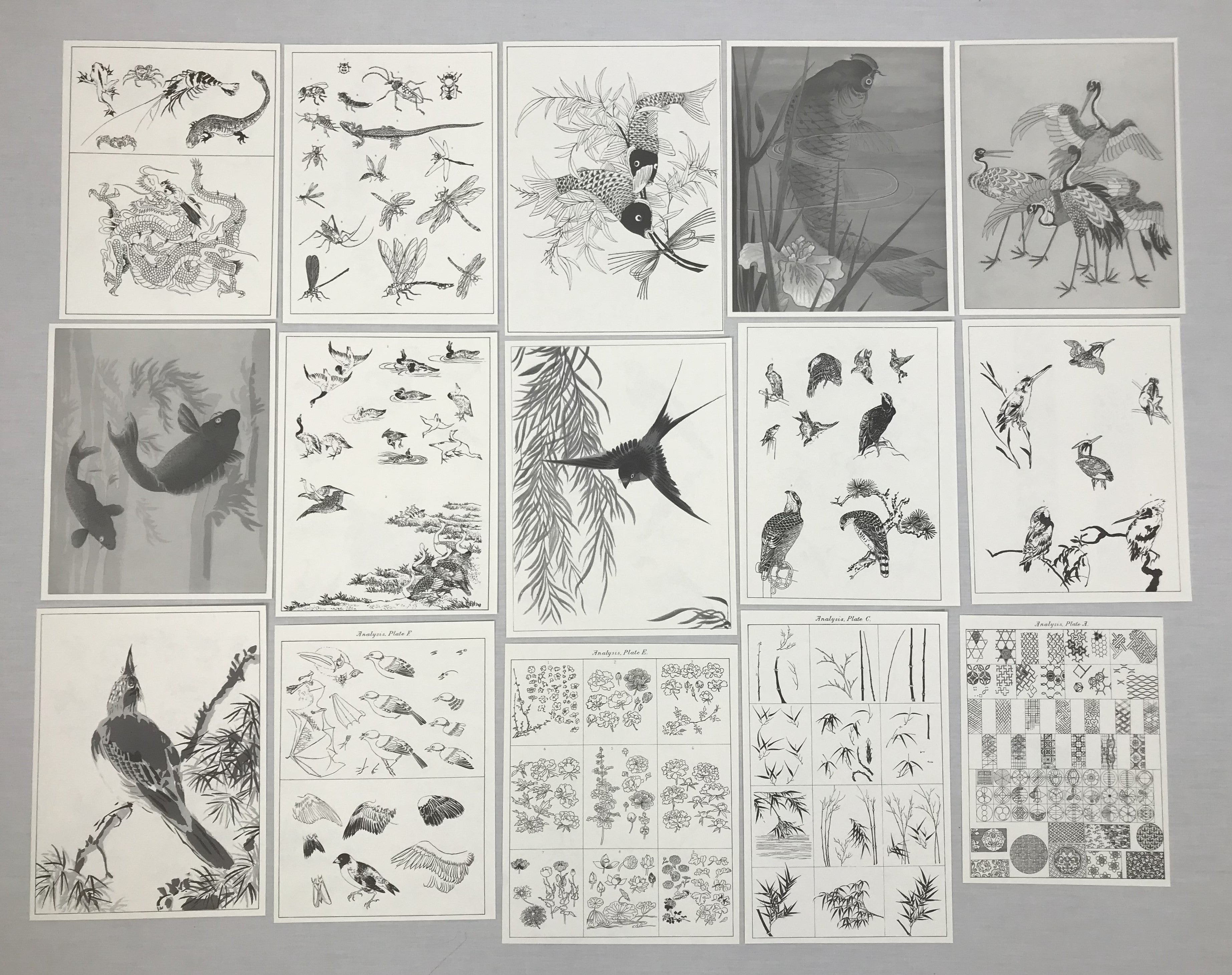 Black and White Japanese Art Prints